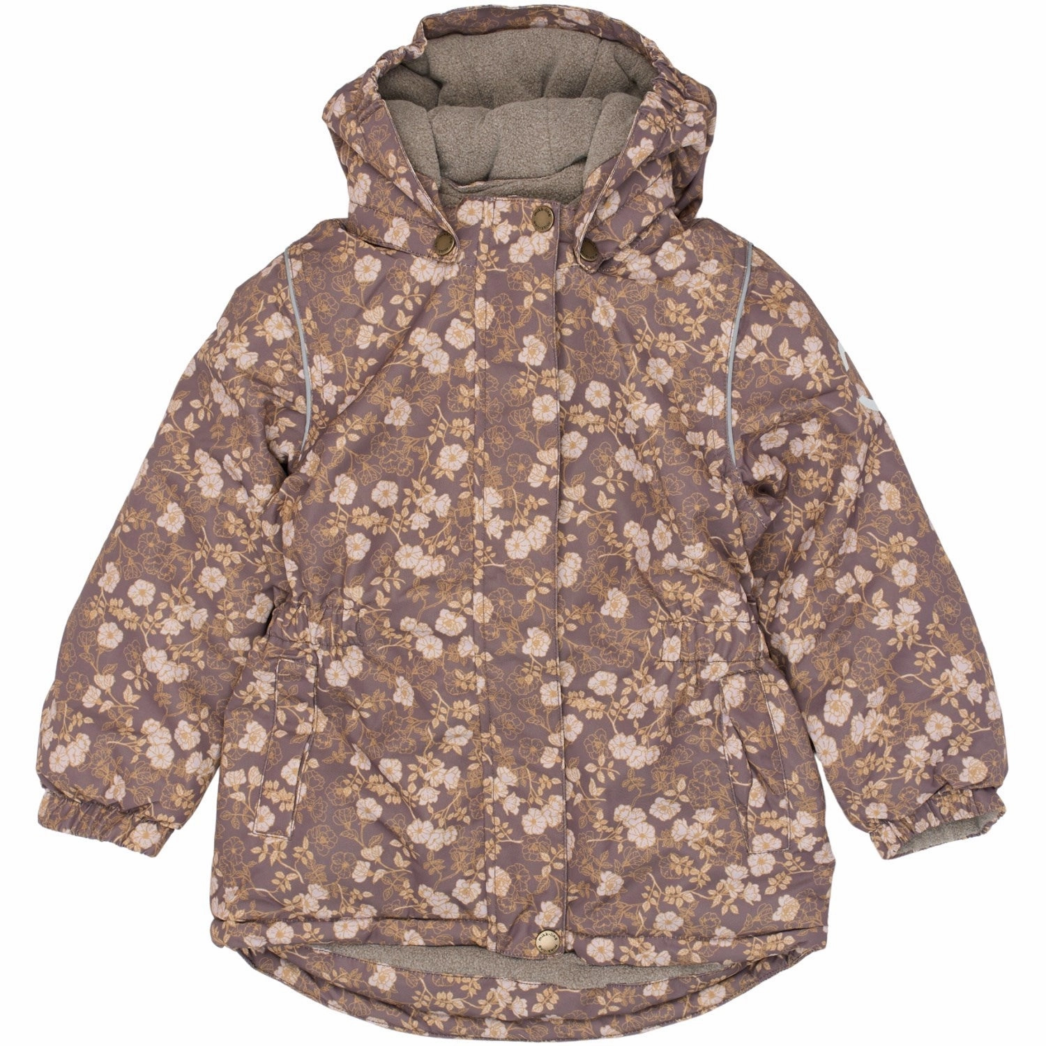 Mikk-Line Sparrow Winter Jacket Waist AOP ReversibleStyle Glow In Dark Accents