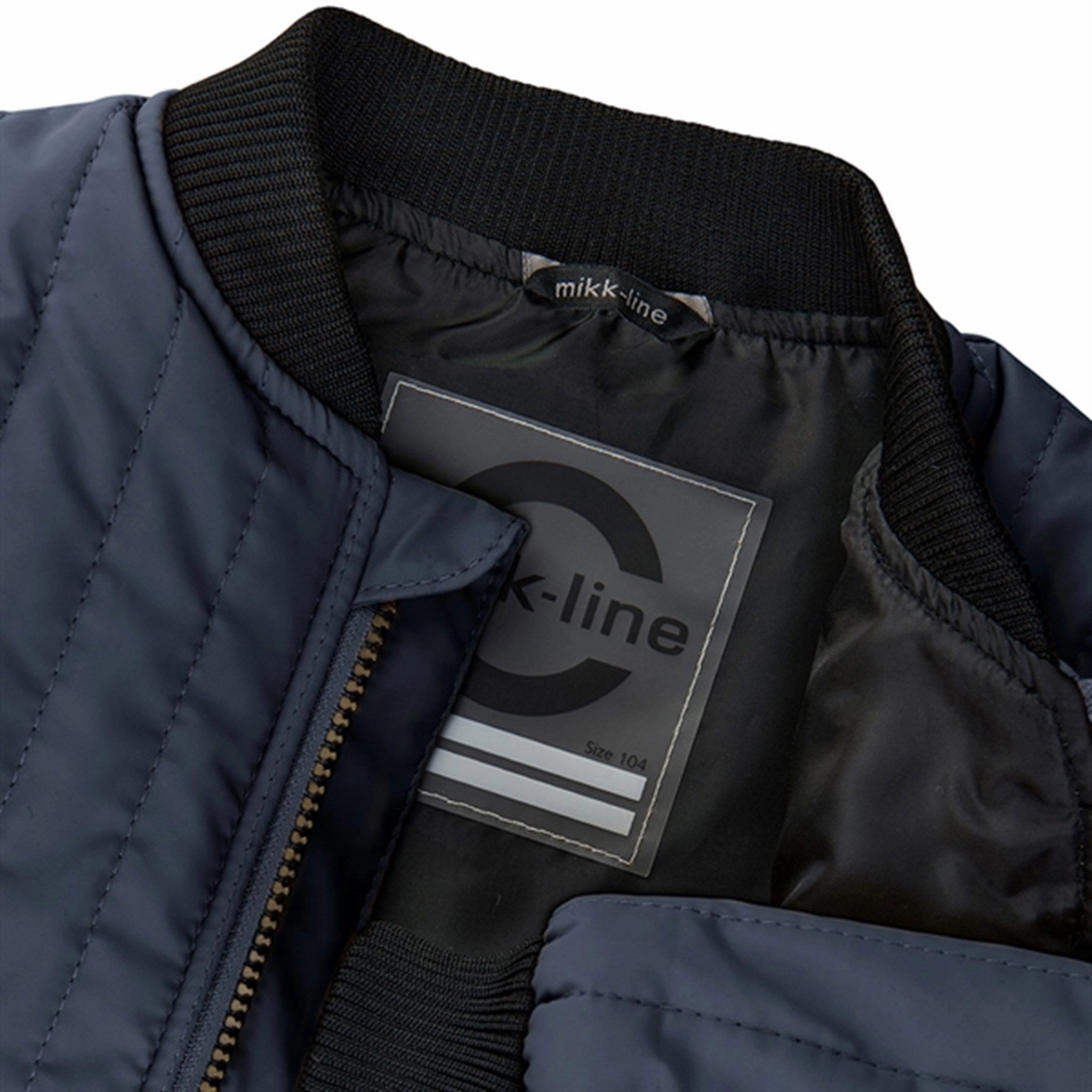 Hidden Zipper Compact Travel Friendly Mikk-Line Thermo Duvet Jacket Blue Nights