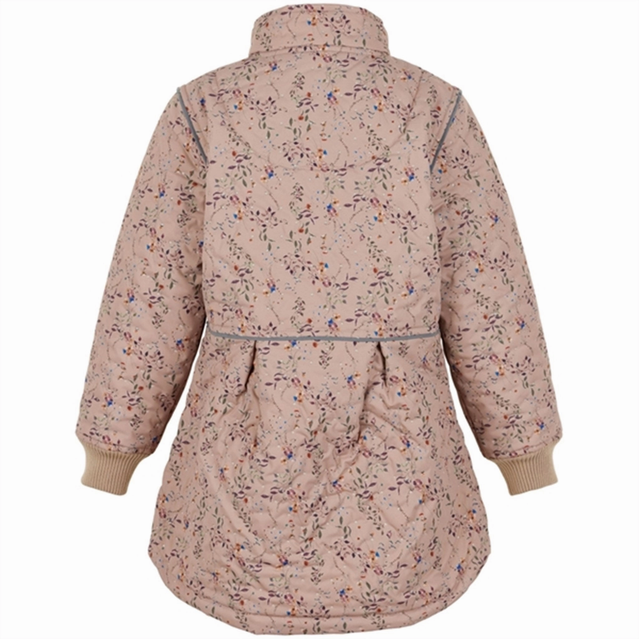 Hypoallergenic Interior Mikk-Line Thermo Jacket Long AOP Nougat