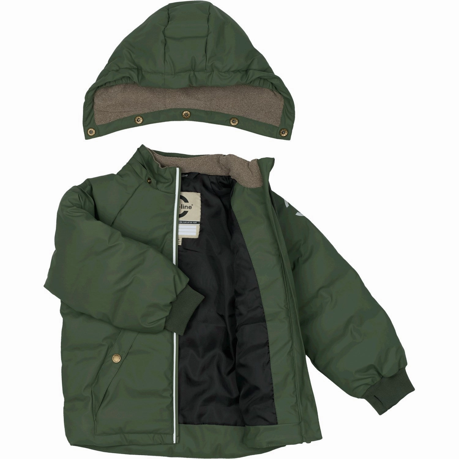Hypoallergenic Fibers Mikk-Line Thyme PU Puff Jacket