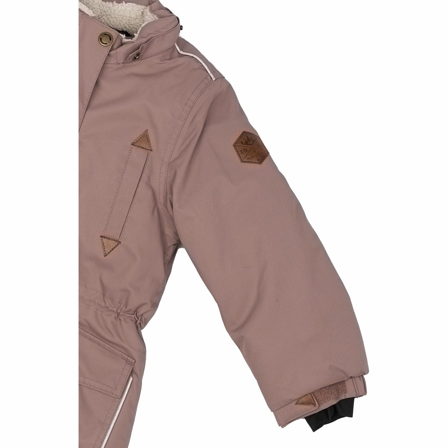 Chill Proof Style Mikk-Line Twilight Mauve Twill Nylon Parca