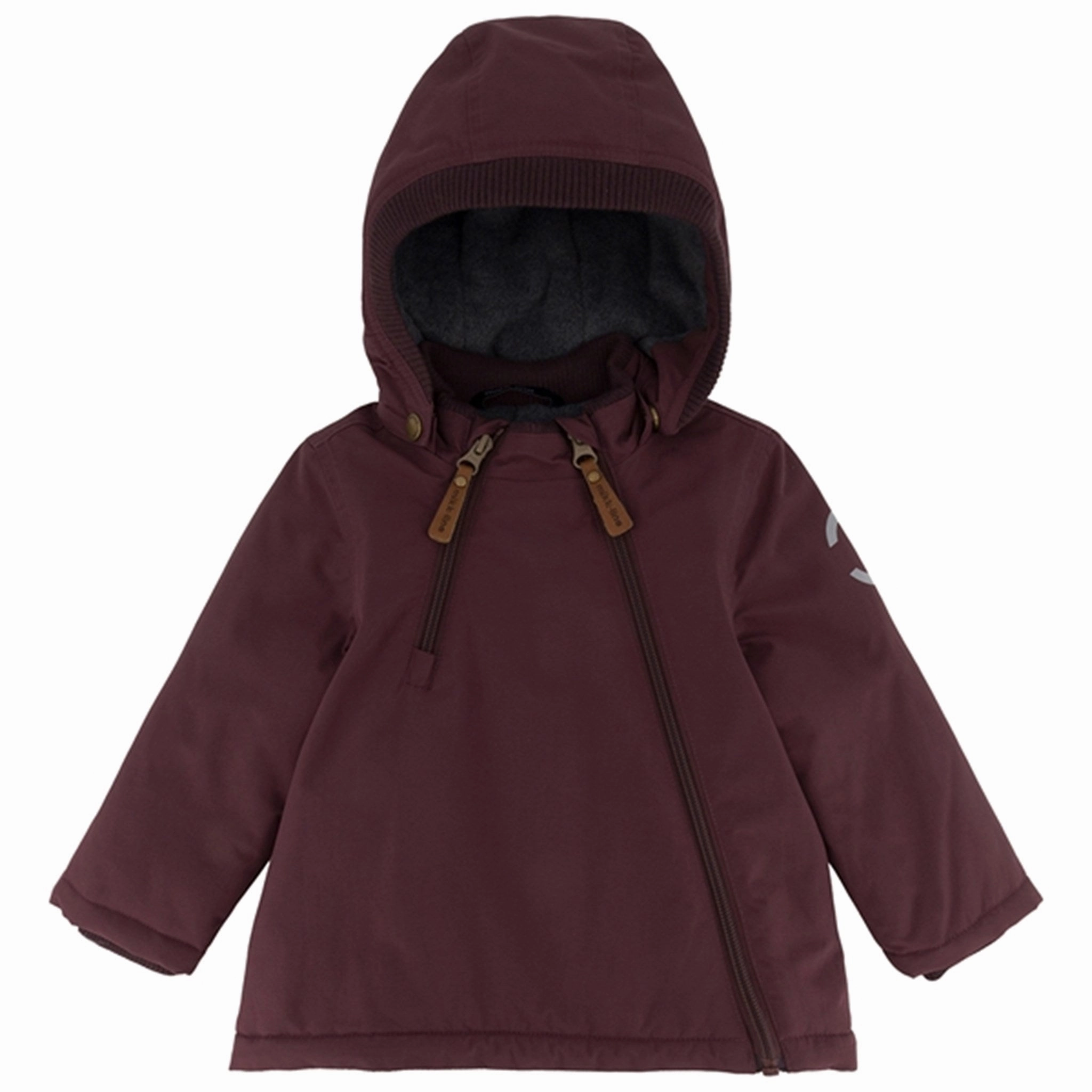Mikk-Line Winter Jacket Huckleberry High Density Weave Convertible Features
