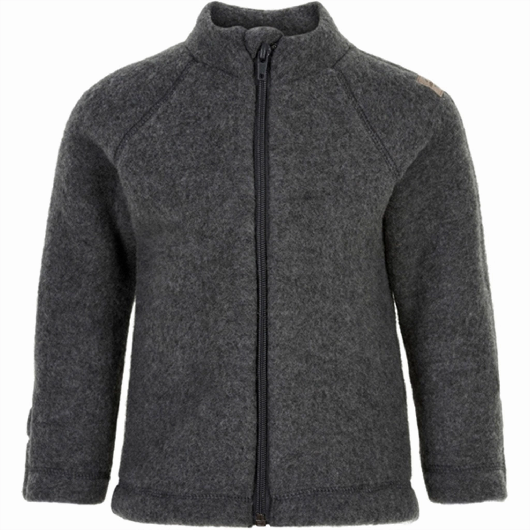TearResistant Reinforcements All Day Comfort Design Mikk-Line Wool Baby Jacket Anthracite Melange