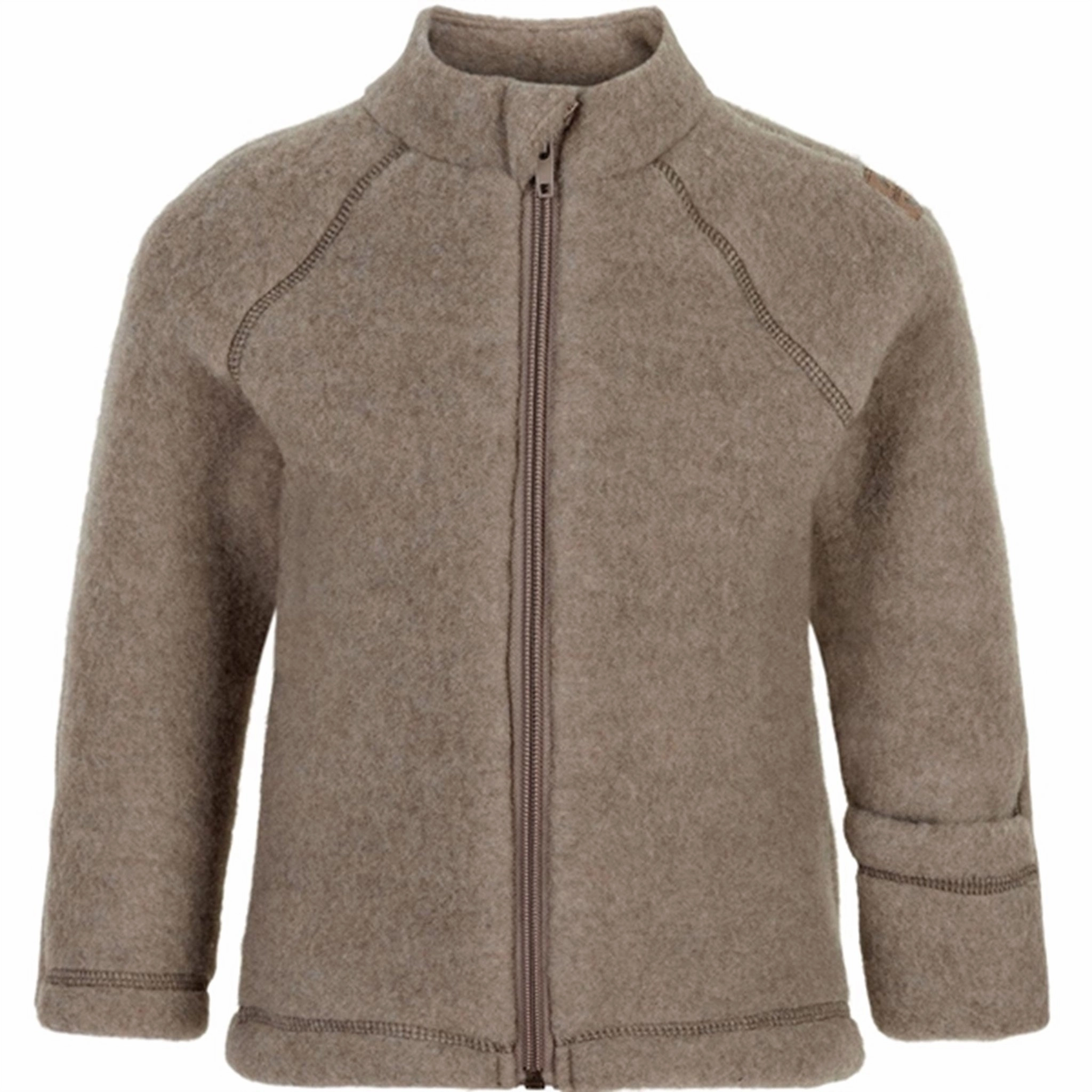 Classic Look Casual Trend Mikk-Line Wool Baby Jacket Melange Denver