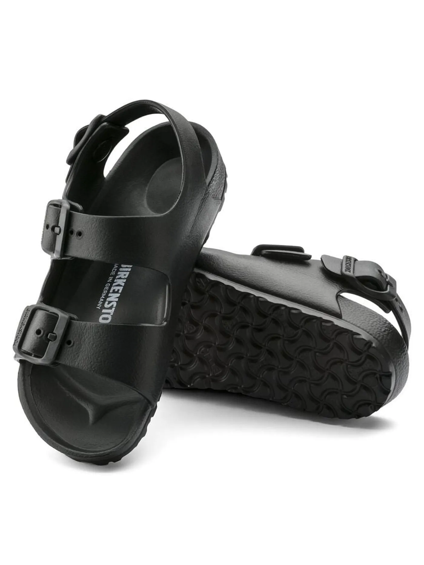 Milano Eva N Black Sandals (Kids)