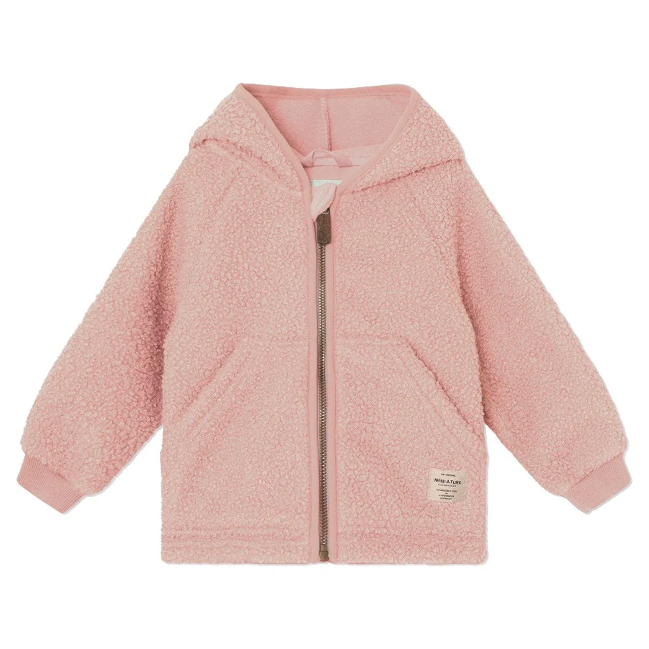 Thermal regulation Mini A ture Adobe Rose Liff Teddy Fleece Jacket