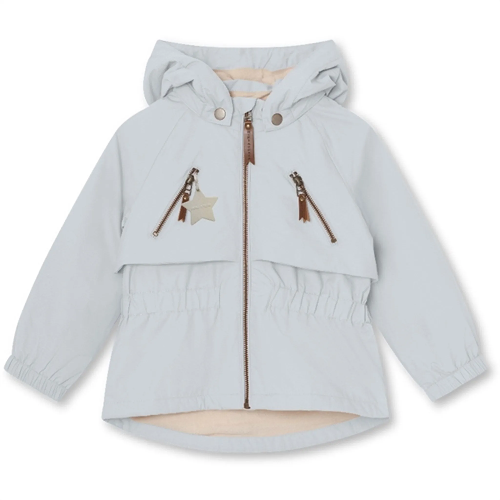 Cozy Texture MINI A TURE ALGEA Spring Jacket Pearl Blue