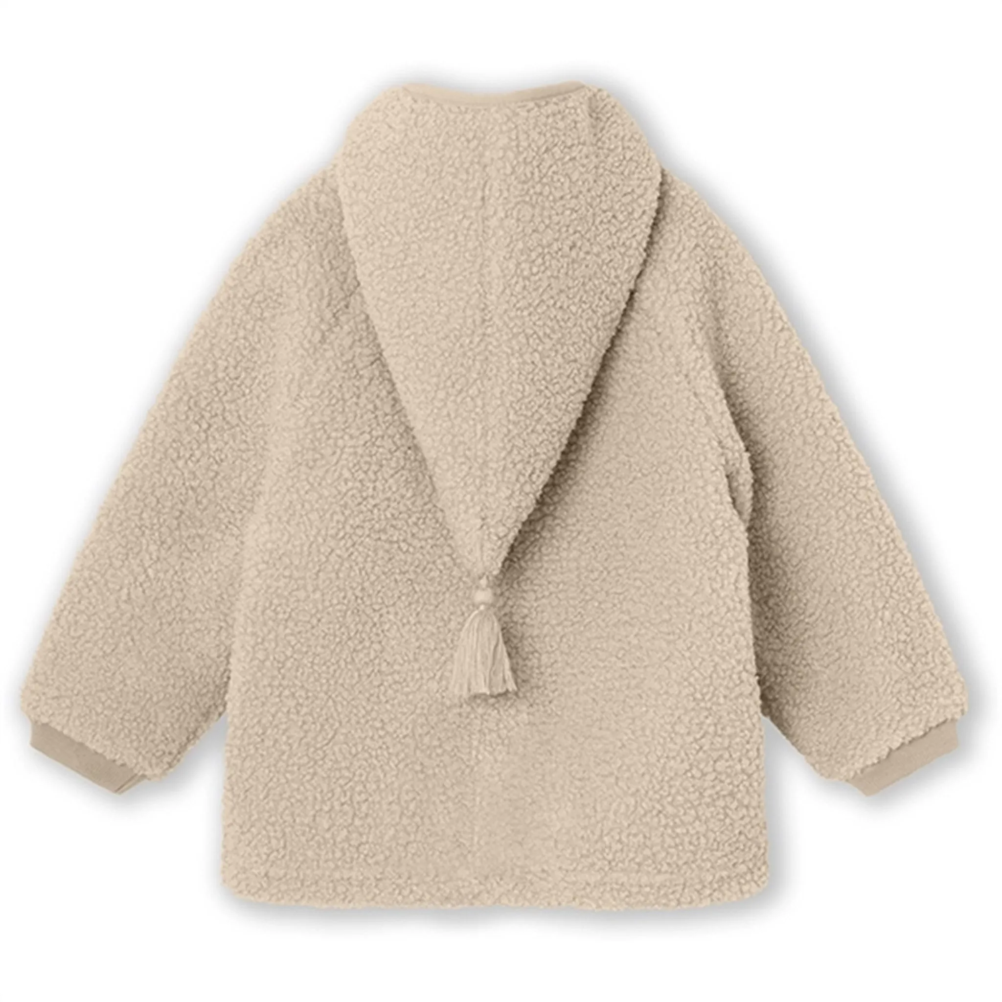 Comfort Stretch Fabric MINI A TURE LIFF Teddy Fleece Jacket Sesame