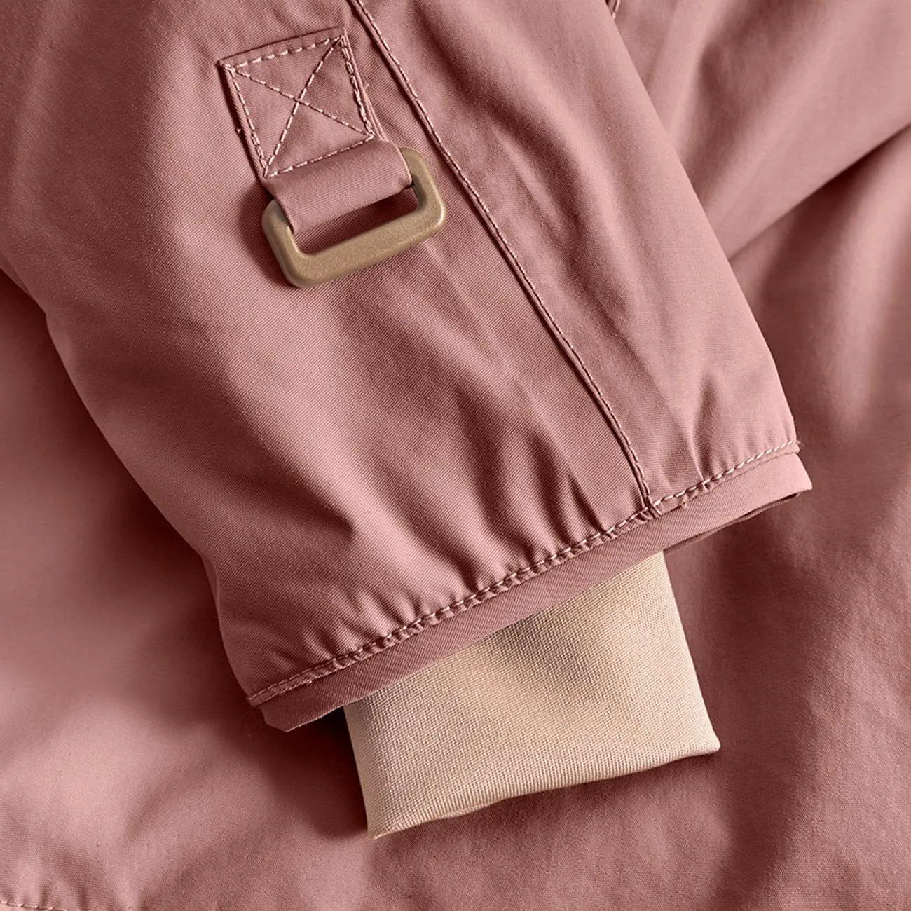 Mini A ture Light plum Wang Fleece Winter Jacket High Loft Insulation