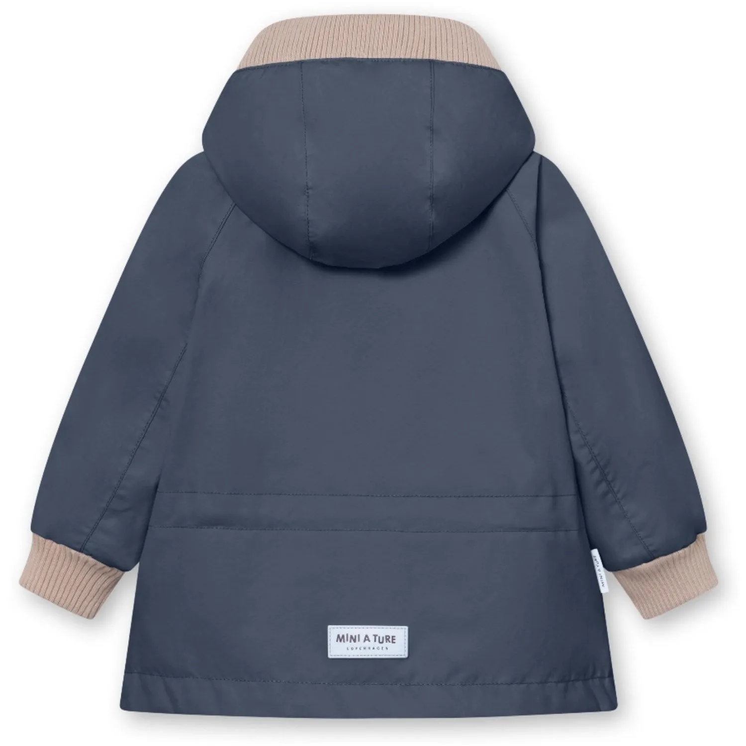 Mini A ture Ombre Blue Wally Fleece Lined Spring Jacket. GRS Expandable Side Gussets