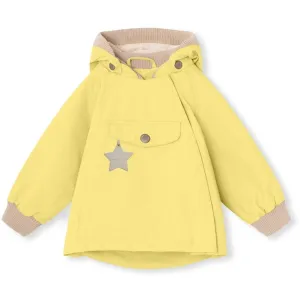 MINI A TURE WAI Spring Jacket Muted Lime No Roll Collar Technology Noise Reduced Fasteners