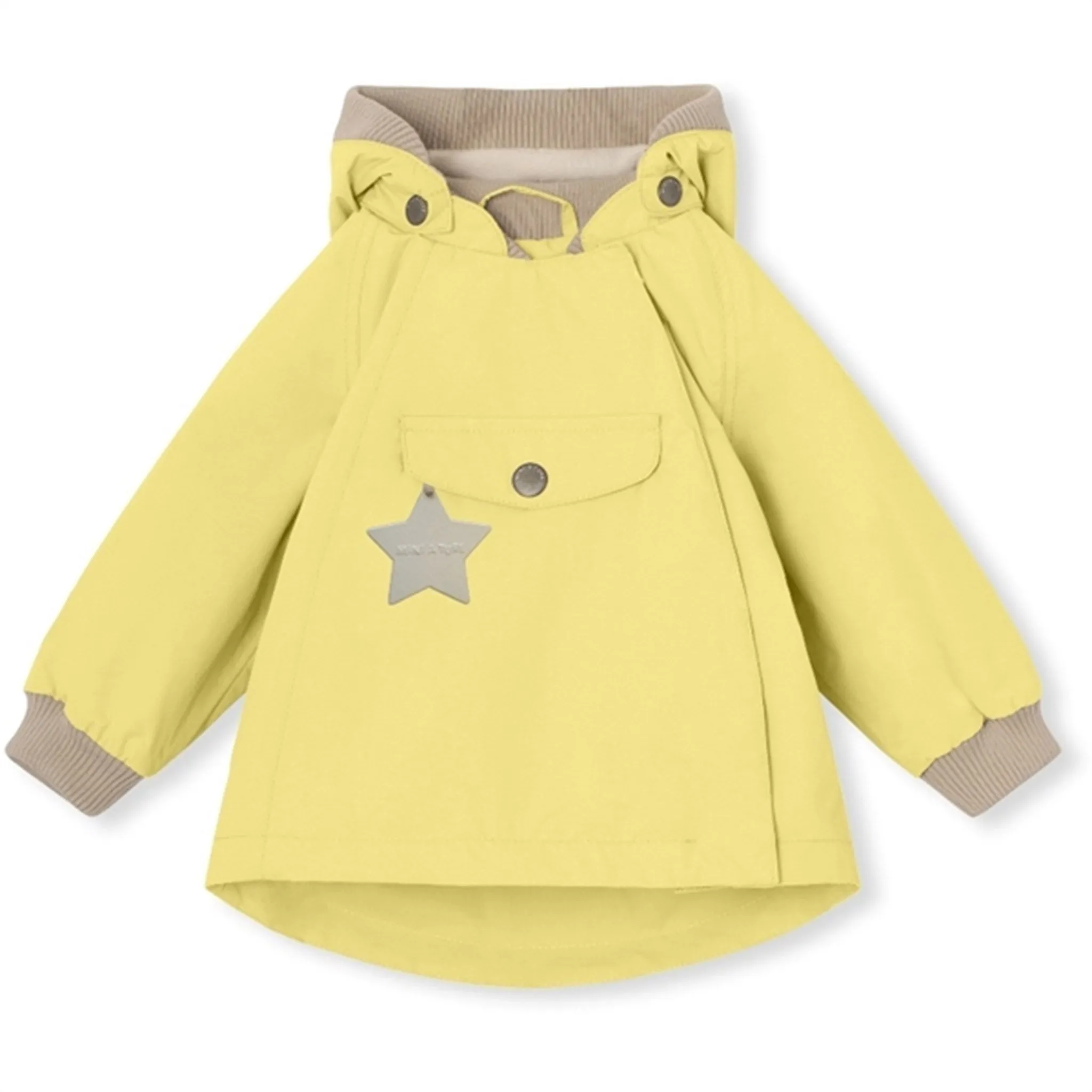MINI A TURE WAI Spring Jacket w/Fleece Lining Muted Lime QuickAccess Pockets