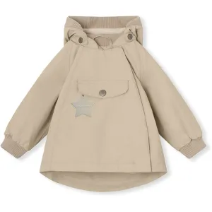 MINI A TURE WAI Spring Jacket w/Fleece Lining Sesame Wool blend Flexible Joint Mobility