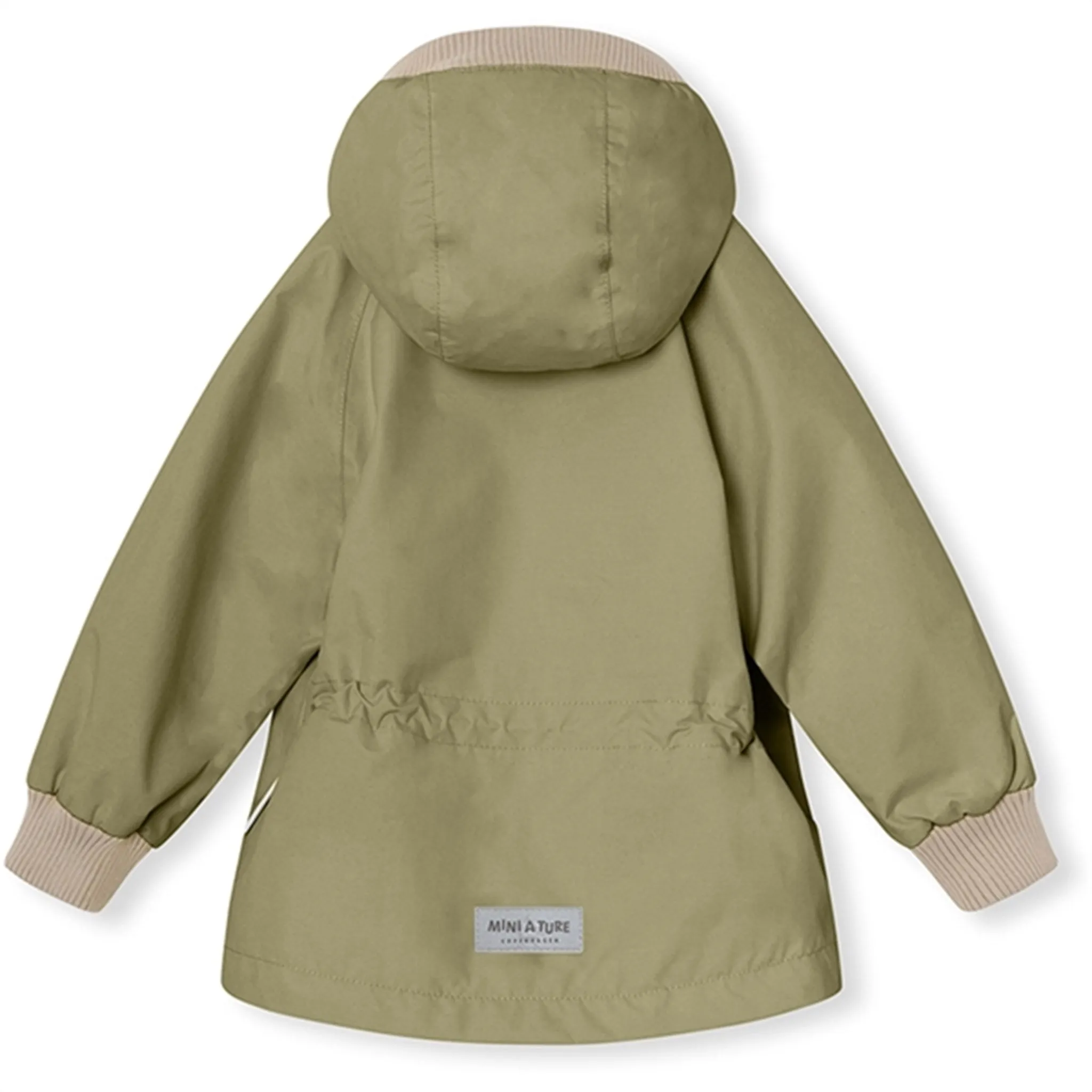 Ultraviolet Protection Factor Full Zip Closure MINI A TURE WALLY Spring Jacket w/Fleece Lining Aloe Green