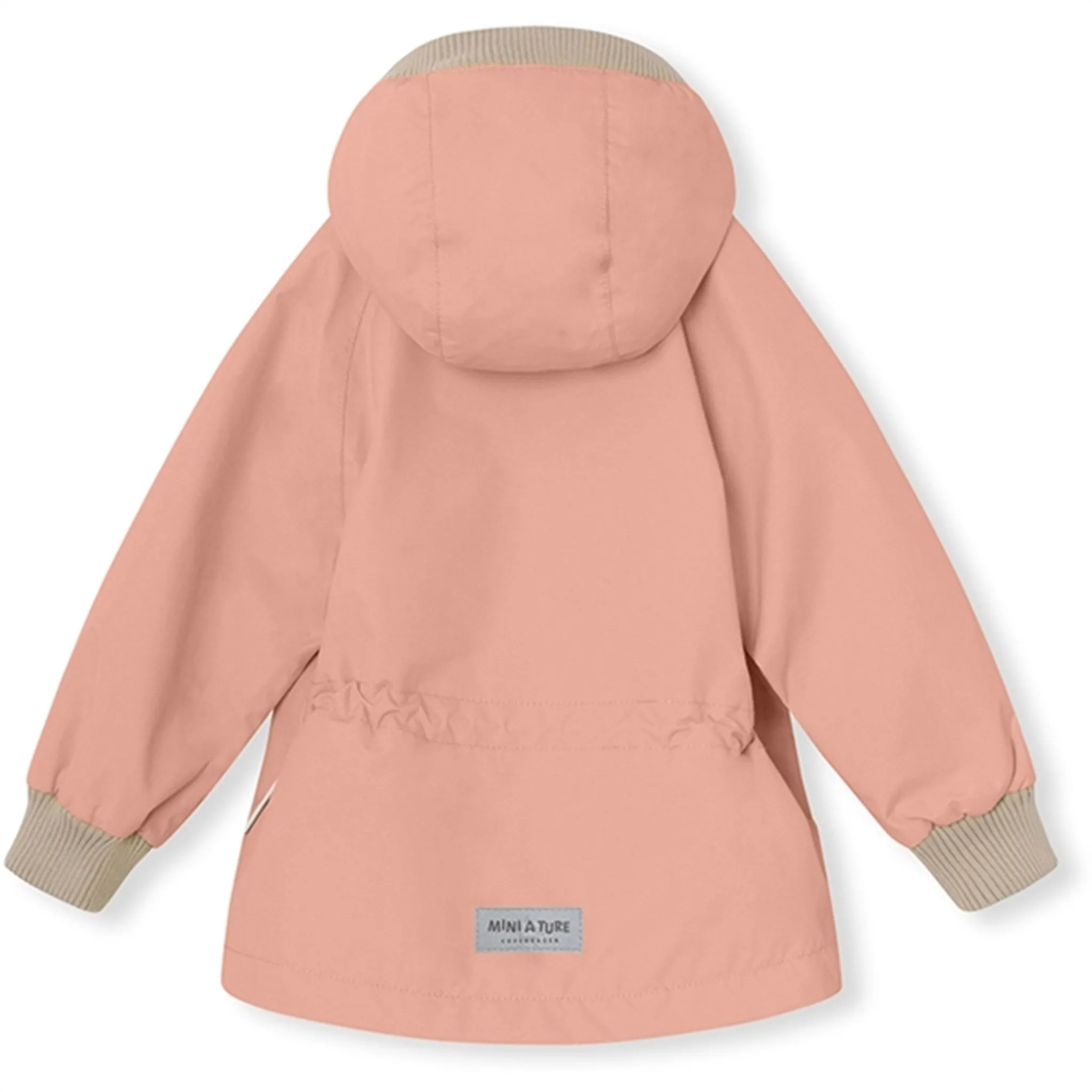 Layered Drape MINI A TURE WALLY Spring Jacket w/Fleece Lining Rosette Rose