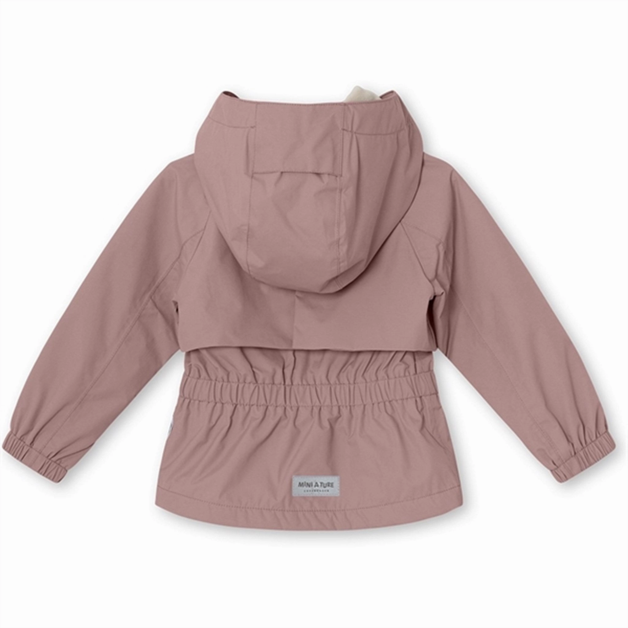 Embellished Trim Frictionless Inner Layer MINI A TURE Algea Spring Jacket w/Fleece Lining Pale Woodrose