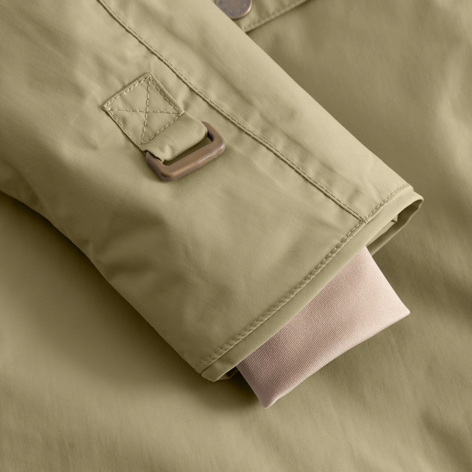 Mini A ture Aloe Green Matwang Fleece Lined Winter Jacket. GRS Outdoor Activity Tear Resistant Material
