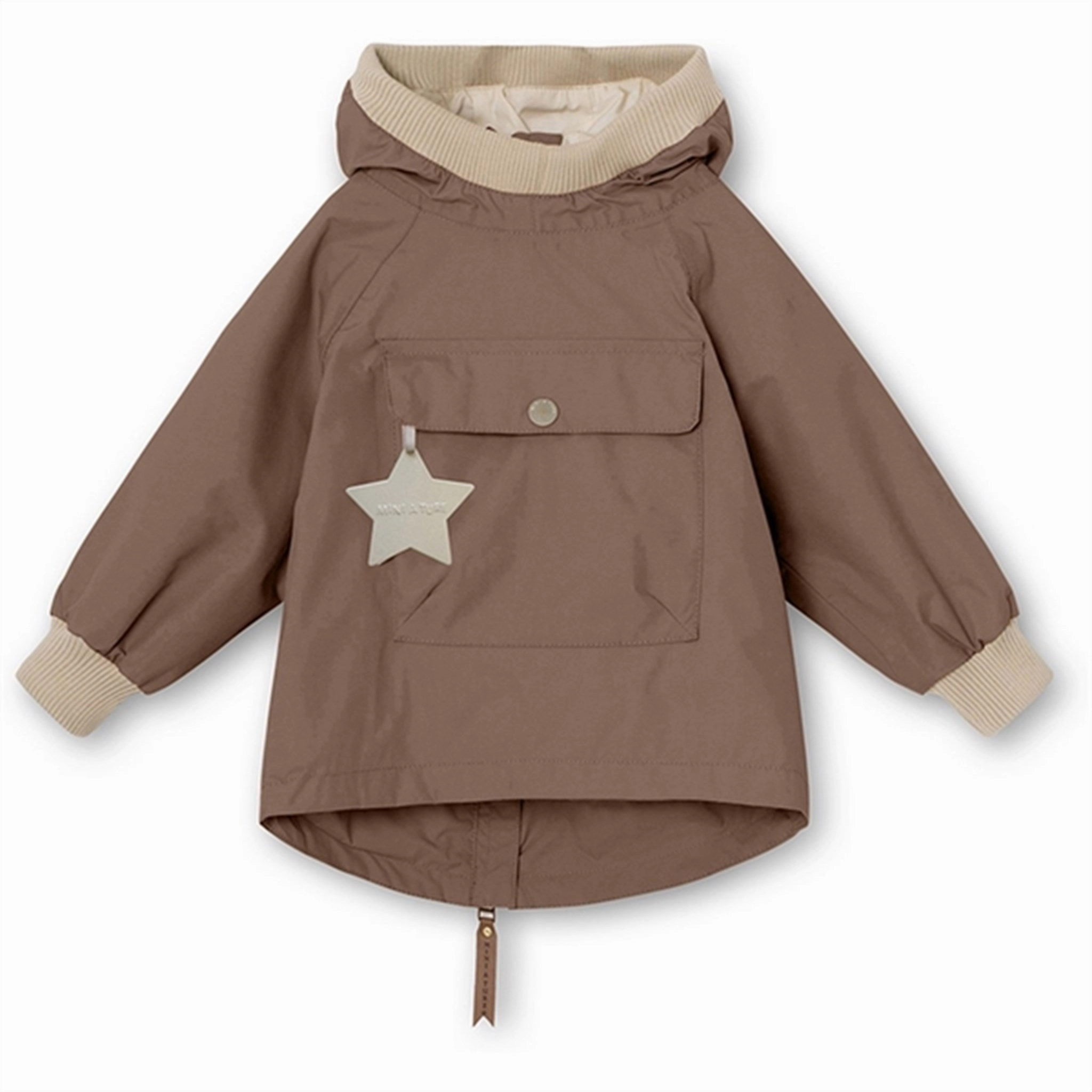 MINI A TURE Baby Vito Spring Anorak Brownie Ergonomic Tailoring Primaloft Insulation