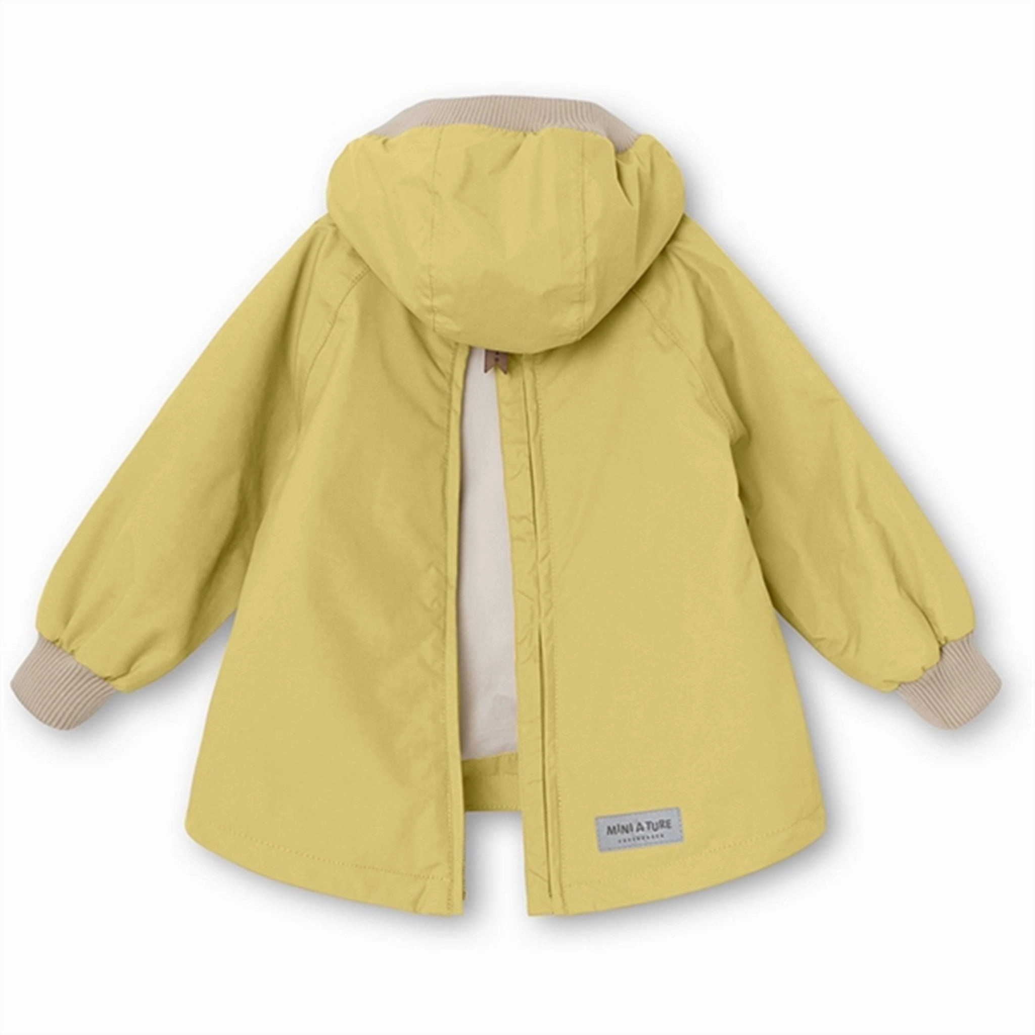 Abrasion Resistant Edging MINI A TURE Baby Vito Spring Anorak Dusky Citron