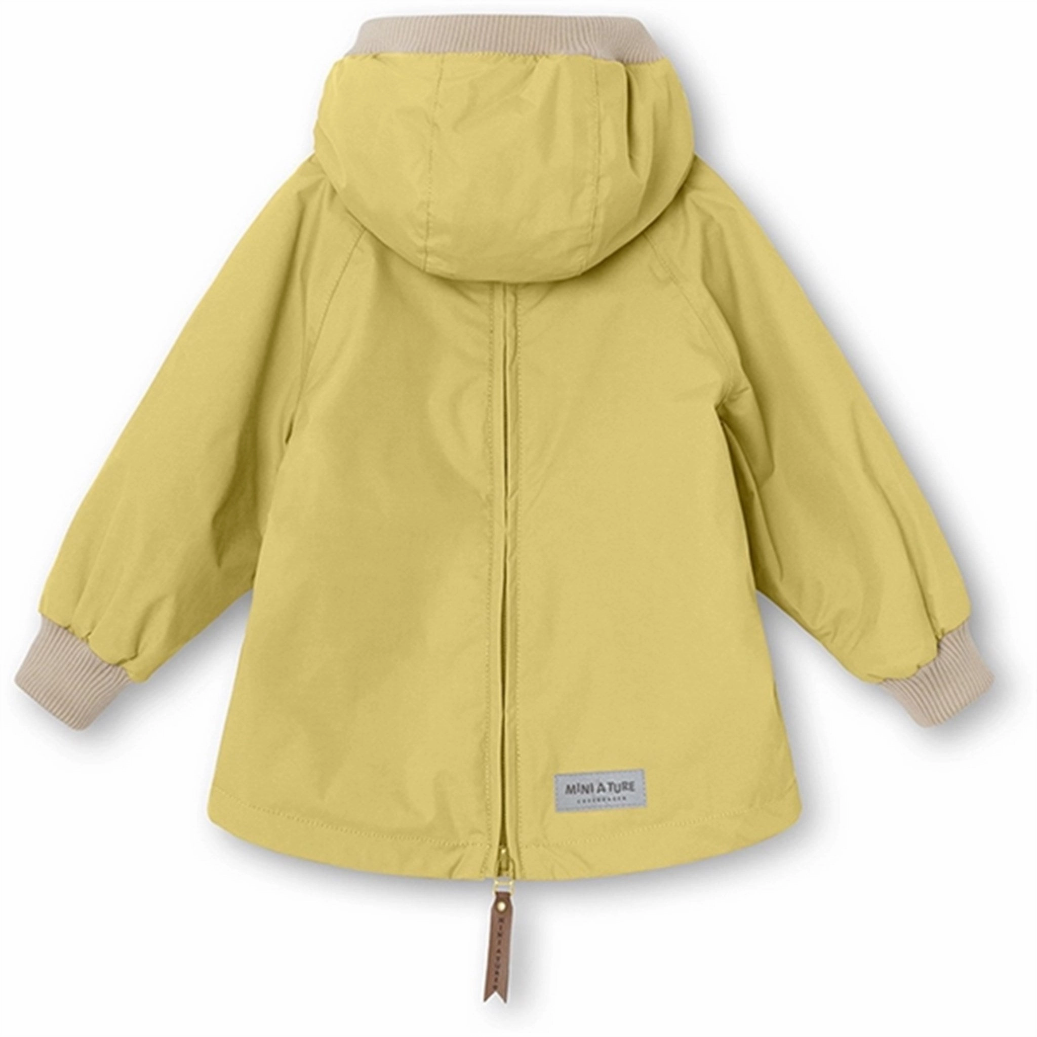 MINI A TURE Baby Vito Spring Anorak Dusky Citron Noise Reduced Fabrics Stretchable Waistband