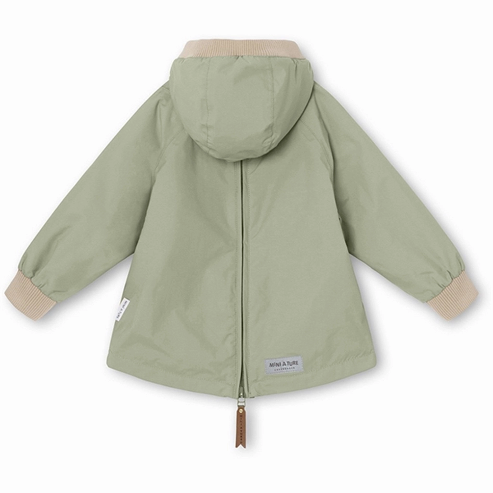 Multi Pocket Utility MINI A TURE Baby Vito Spring Anorak w/Fleece Lining Desert Sage