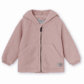 Mini A ture Cloudy Rose Liff Teddyfleece Jacket. GRS Transitional City Fit MultiPocketLayout