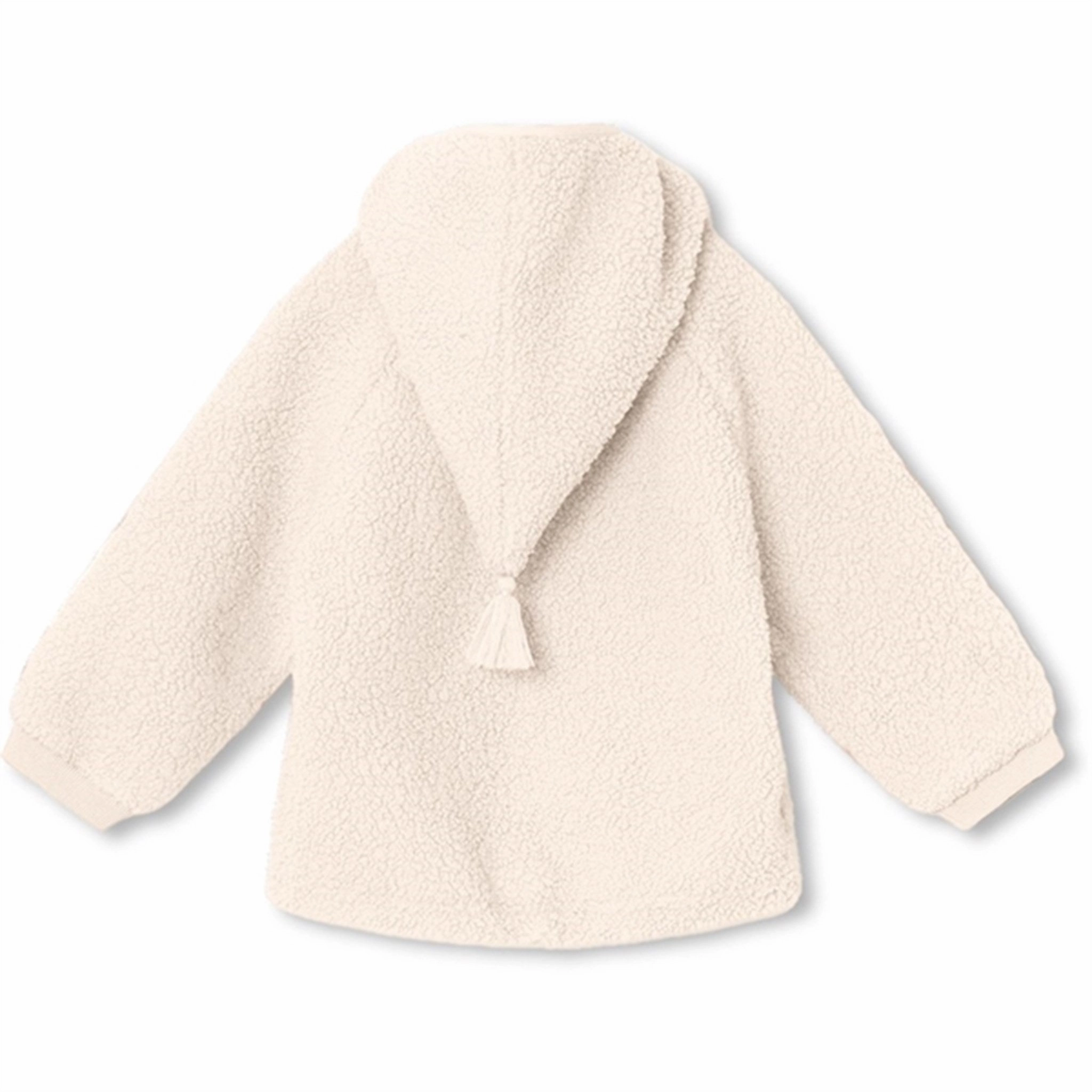 ErgonomicCut Temperature Regulating Tech MINI A TURE Liff Teddy Fleece Jacket White Swan