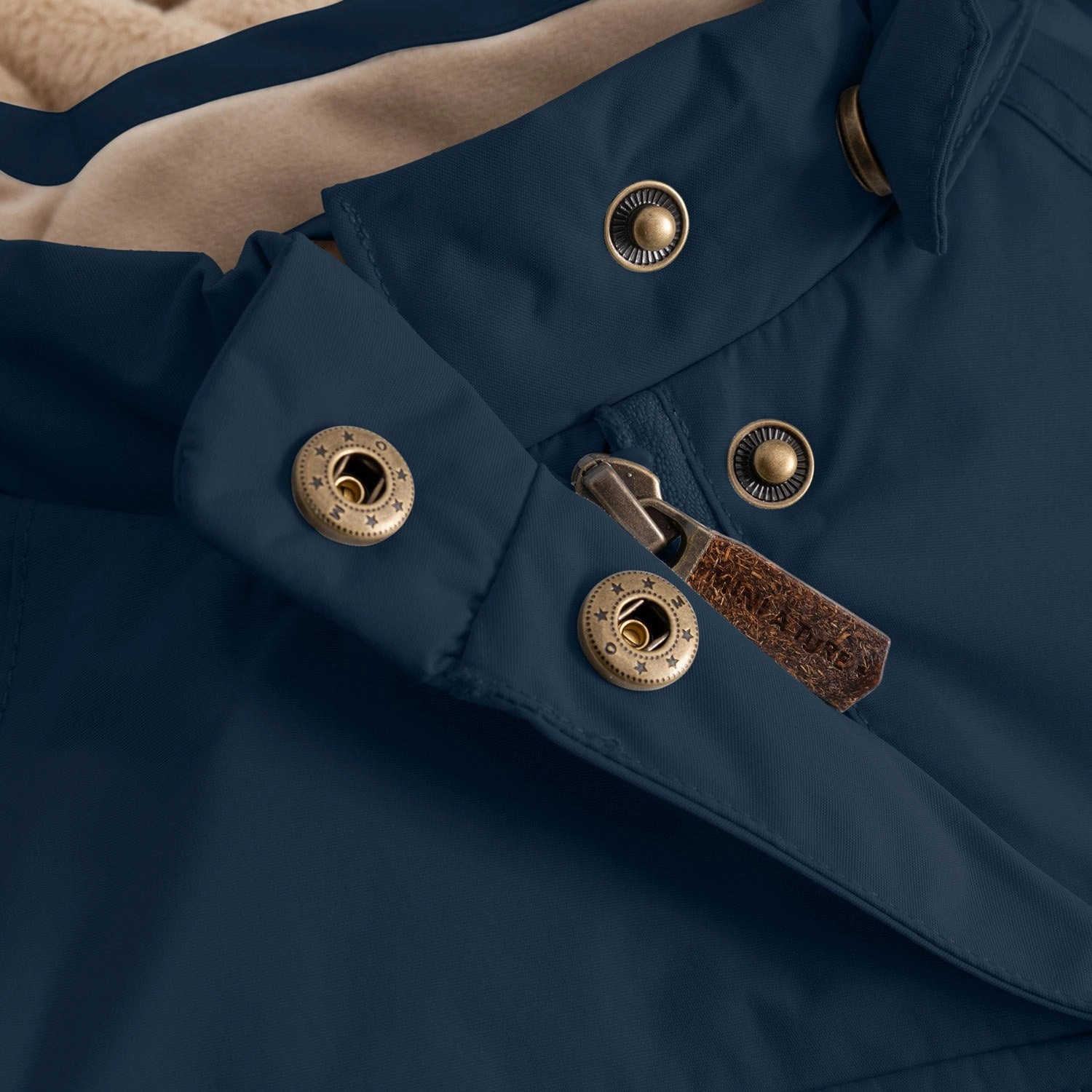 Eco Friendly Dyed Fabric Mini A ture Outer Space Matwang Fleece Lined Winter Jacket. GRS