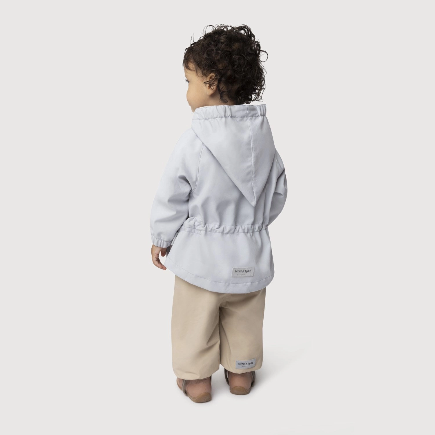 Heavy Duty Buckle MoistureWickingLining Mini A ture Pearl Blue Wai Spring Softshell Jacket. GRS