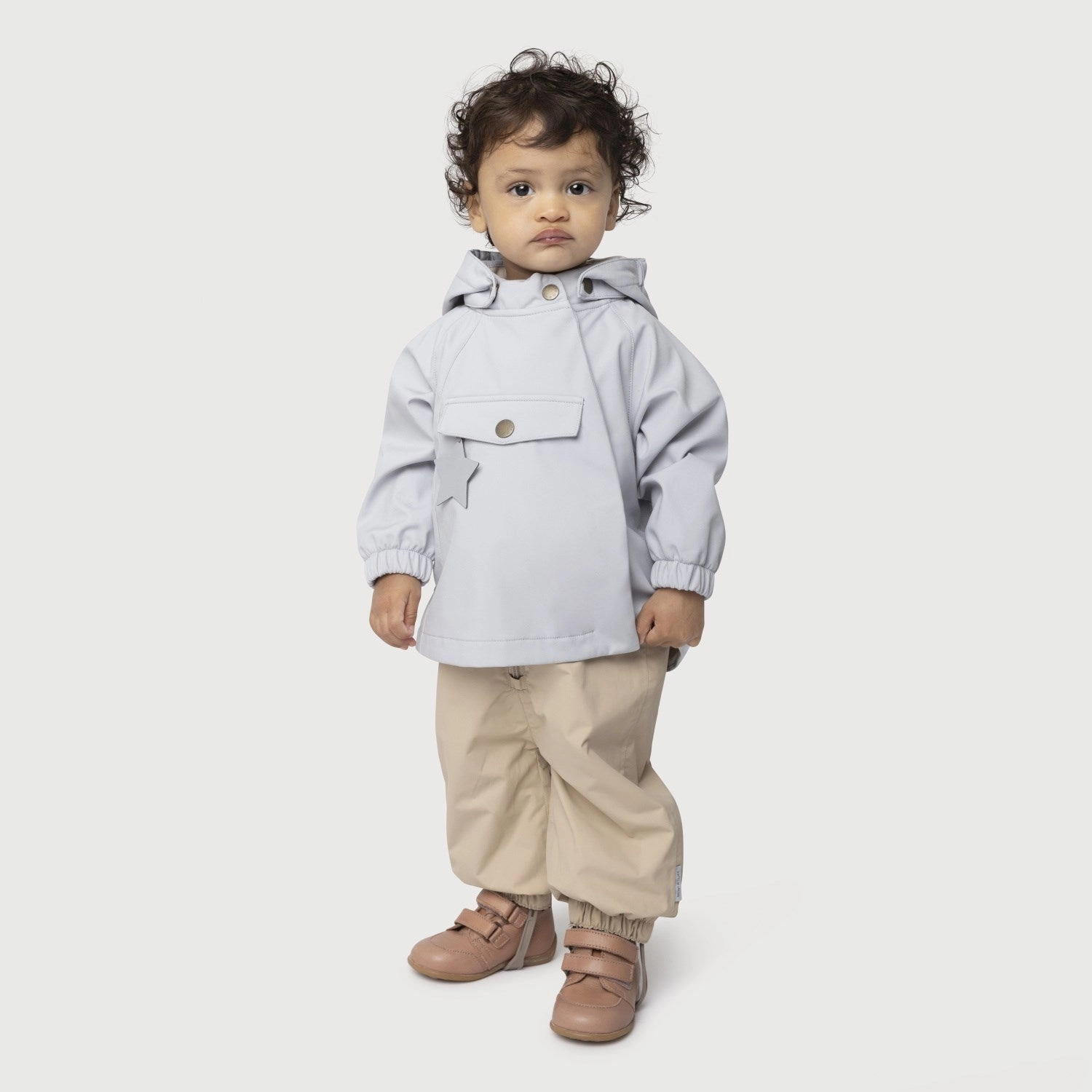 Temperature Adaptive Mini A ture Pearl Blue Wai Spring Softshell Jacket. GRS