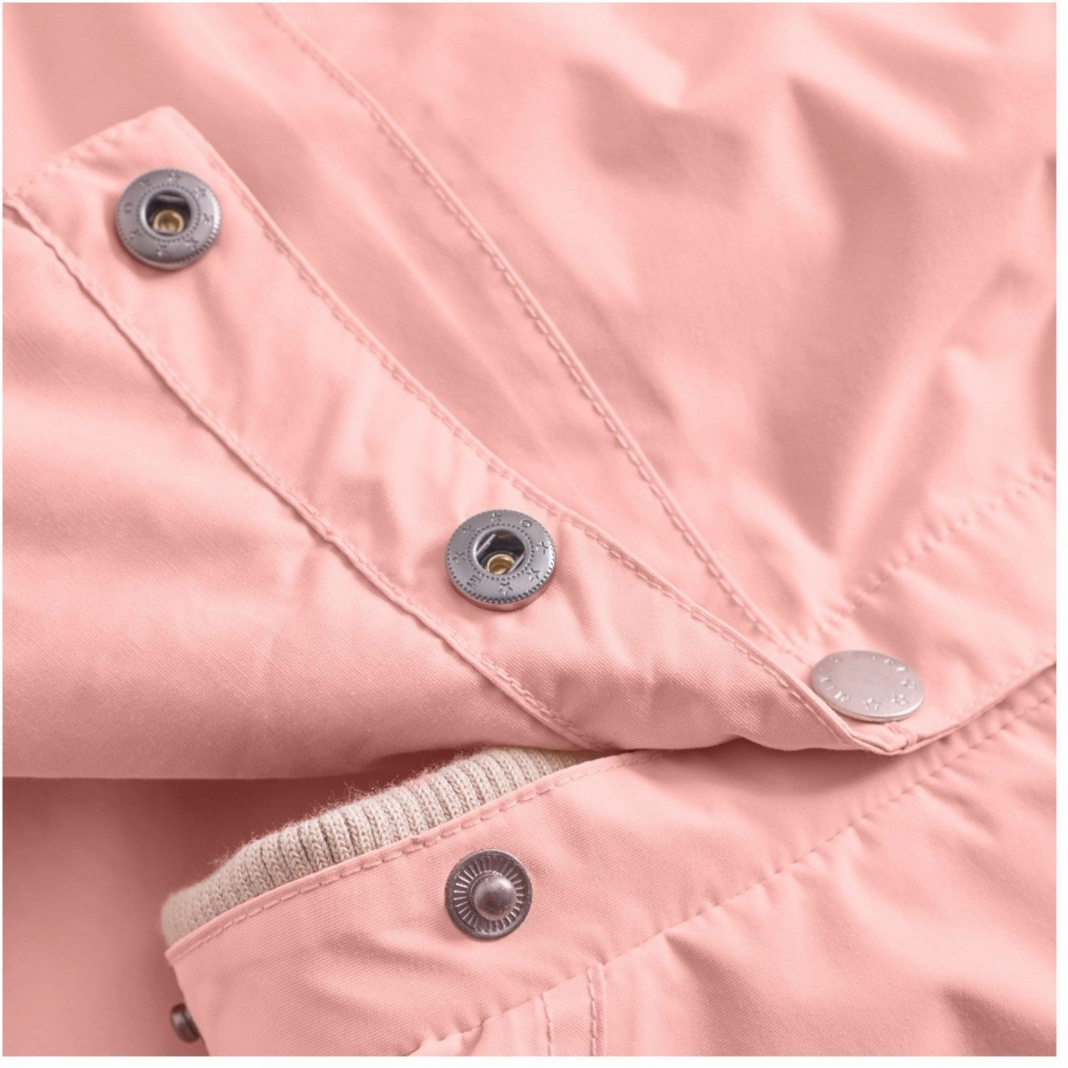 Mini A ture Rose Tan Wai Spring Jacket. GRS Wind Resistant Coating