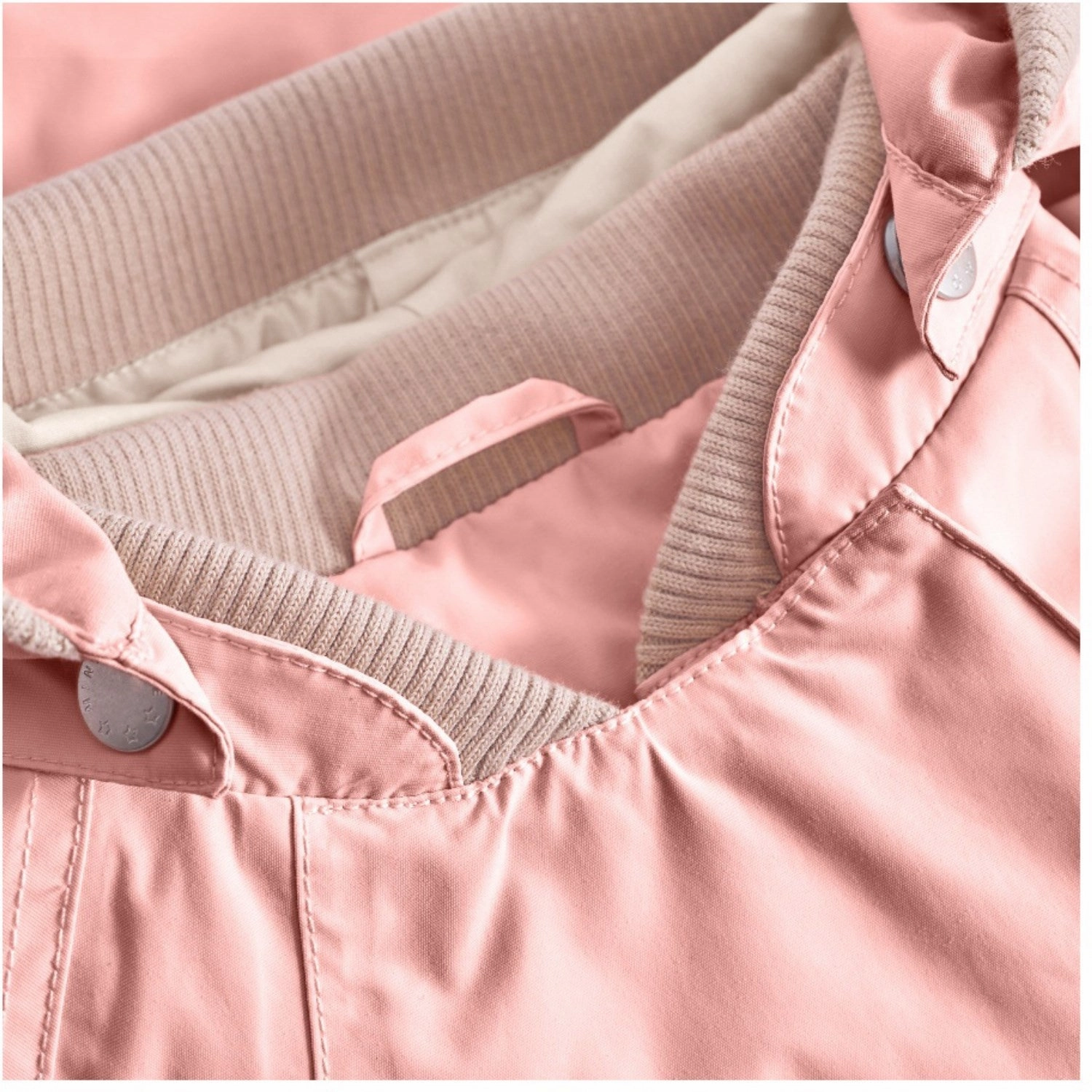 Mini A ture Rose Tan Wai Spring Jacket. GRS Water Repellent Finish