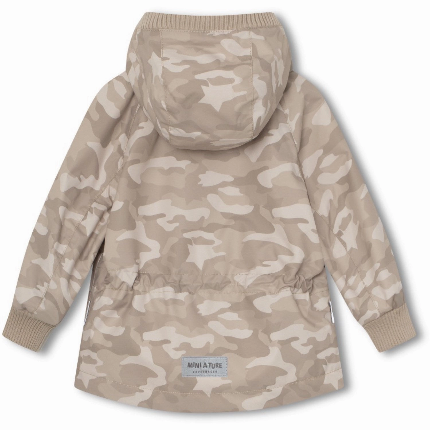 Thermo Regulating Mini A ture Sand Camo Wally Fleece Lined Printed Spring Jacket.GRS