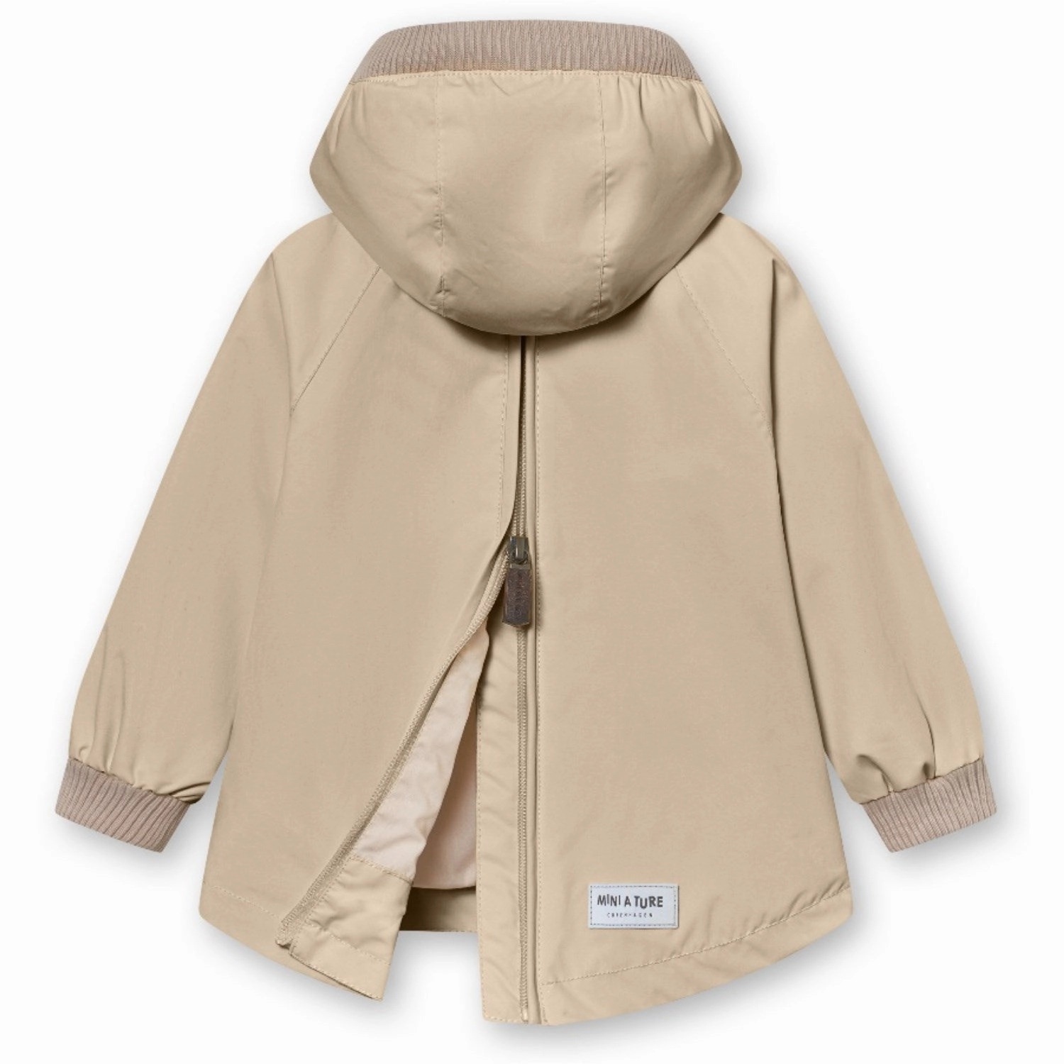 Bonded Zippers Mini A ture Sesame Babyvito Spring Anorak. GRS