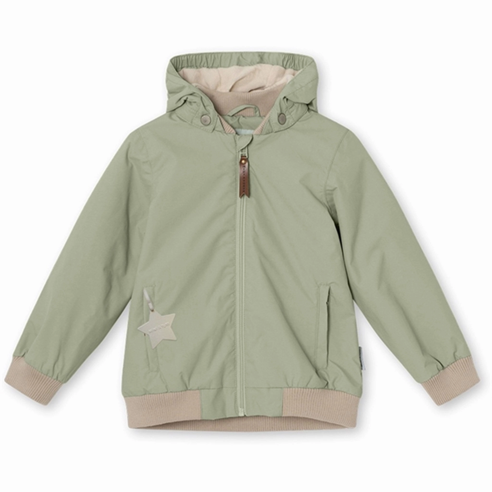 MINI A TURE Vilder Bomber Jacket w/Fleece Lining Desert Sage abrasion resistant coating Ventilated Back