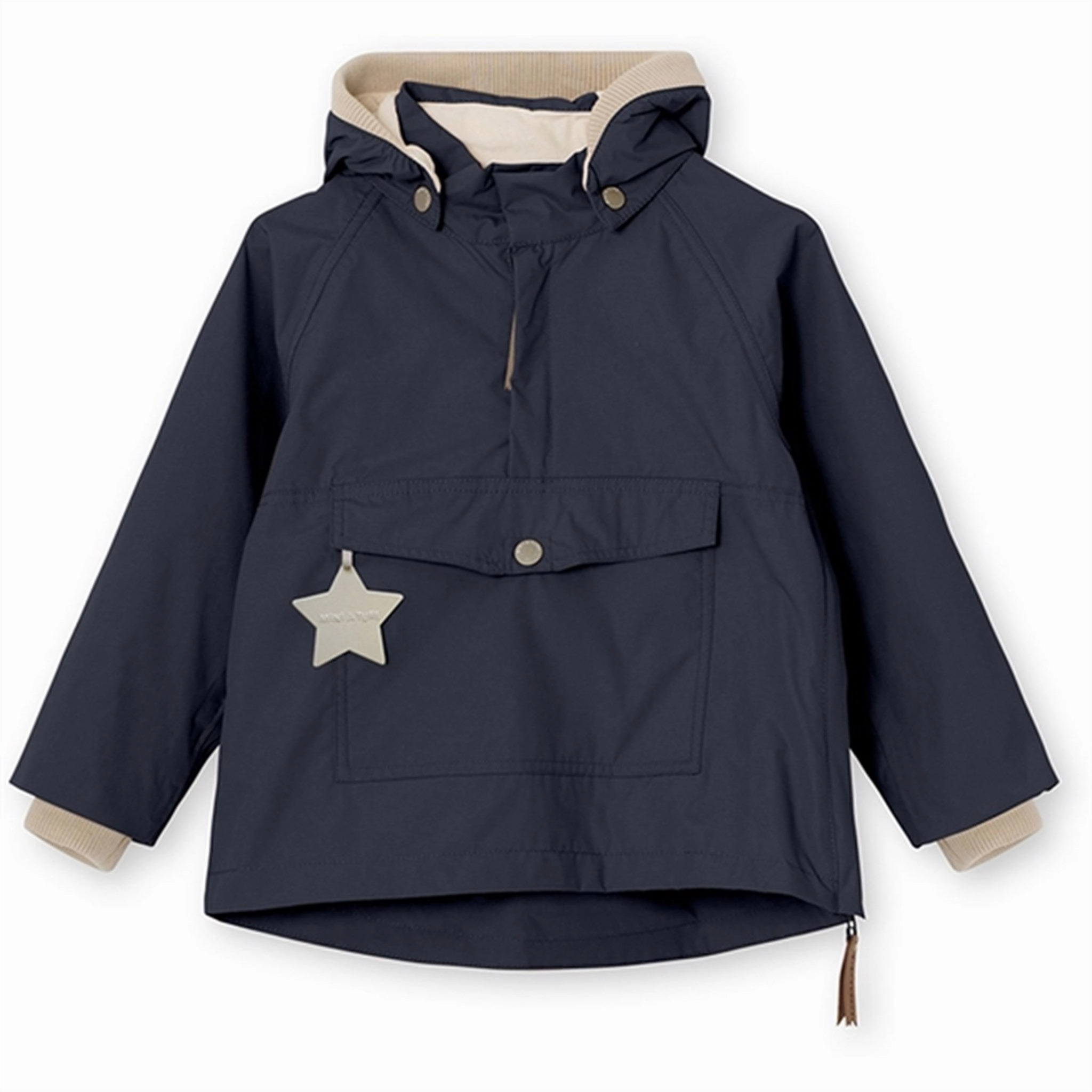 Warmth Retention MINI A TURE Vito Spring Anorak w/Fleece Lining Ombre Blue