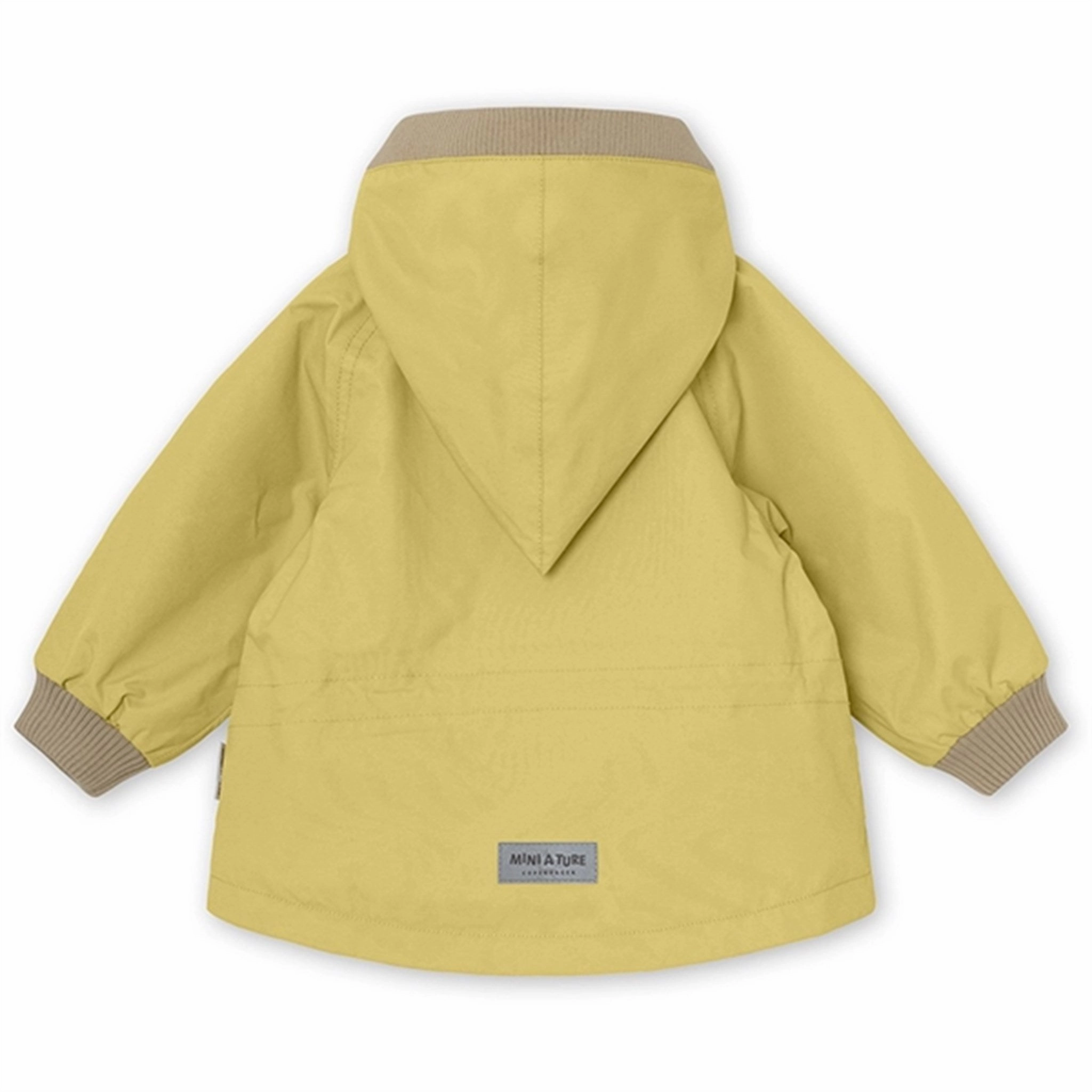 MINI A TURE Wai Spring Jacket w/Fleece Lining Dusky Citron Layered Comfort Look Breathable Outer Shell