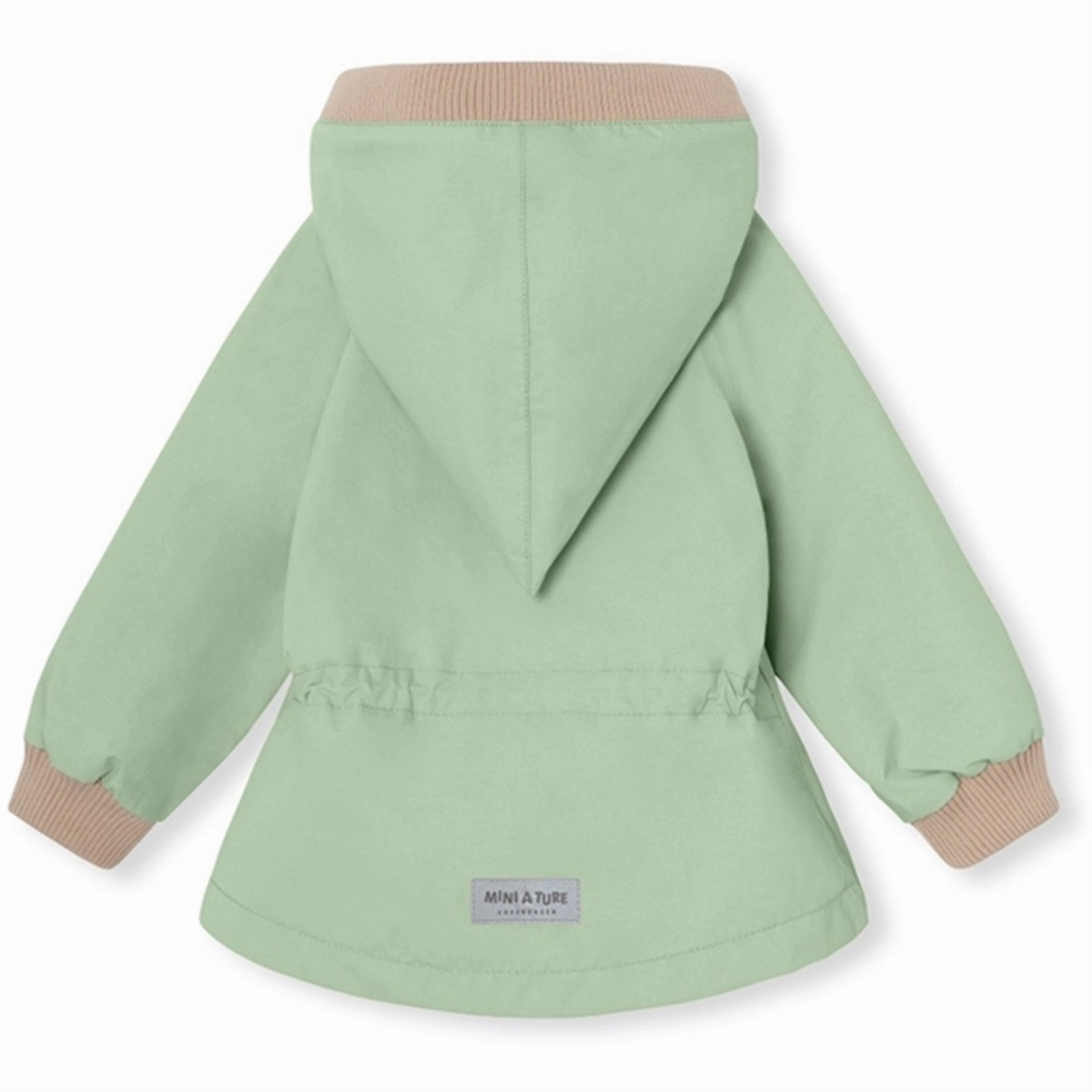 MINI A TURE WAI Spring Jacket w/Fleece Lining Dusty Light Green Climate Adaptive Design