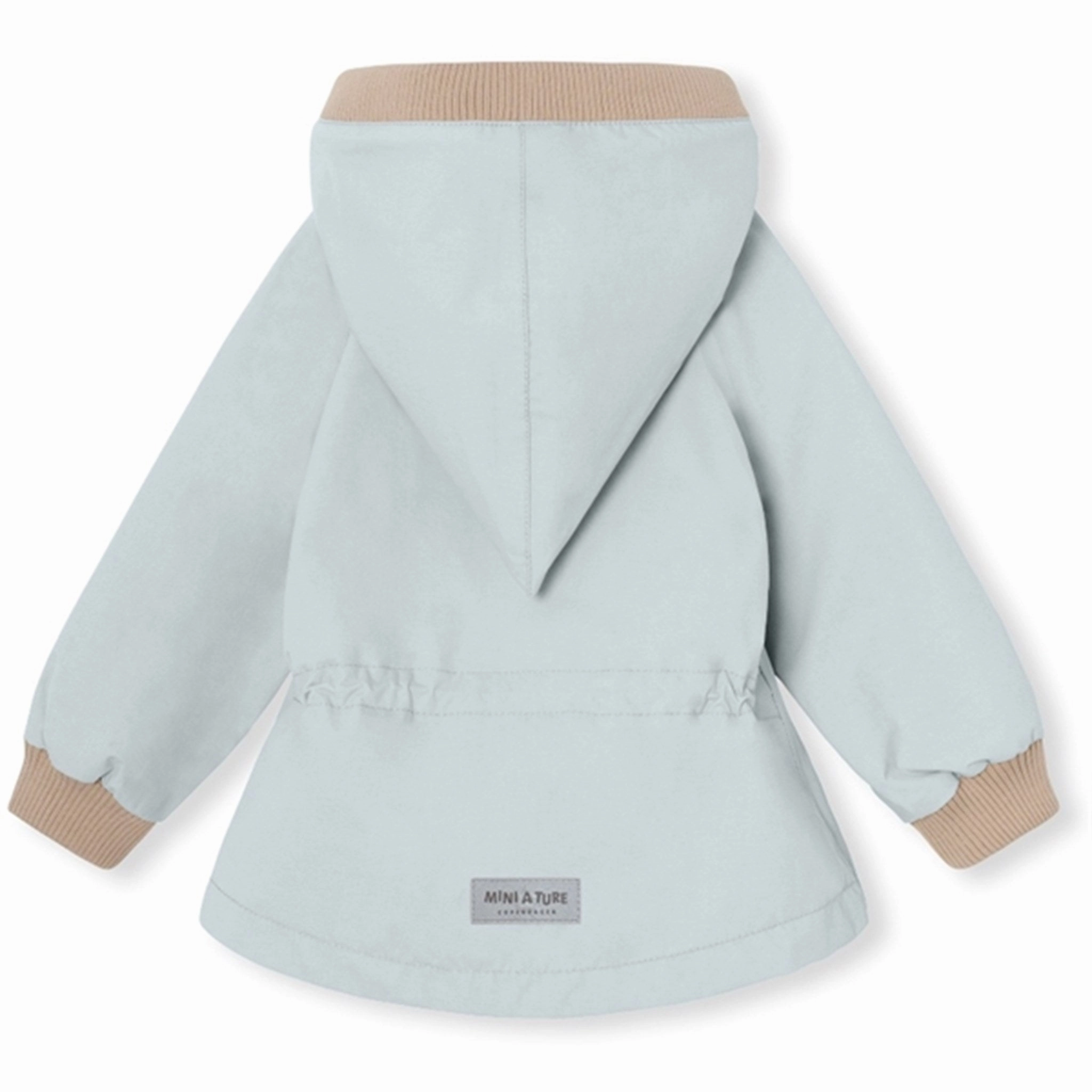 MINI A TURE WAI Spring Jacket w/Fleece Lining Pearl Blue Layered Cuff System Auxiliary Attachment Points