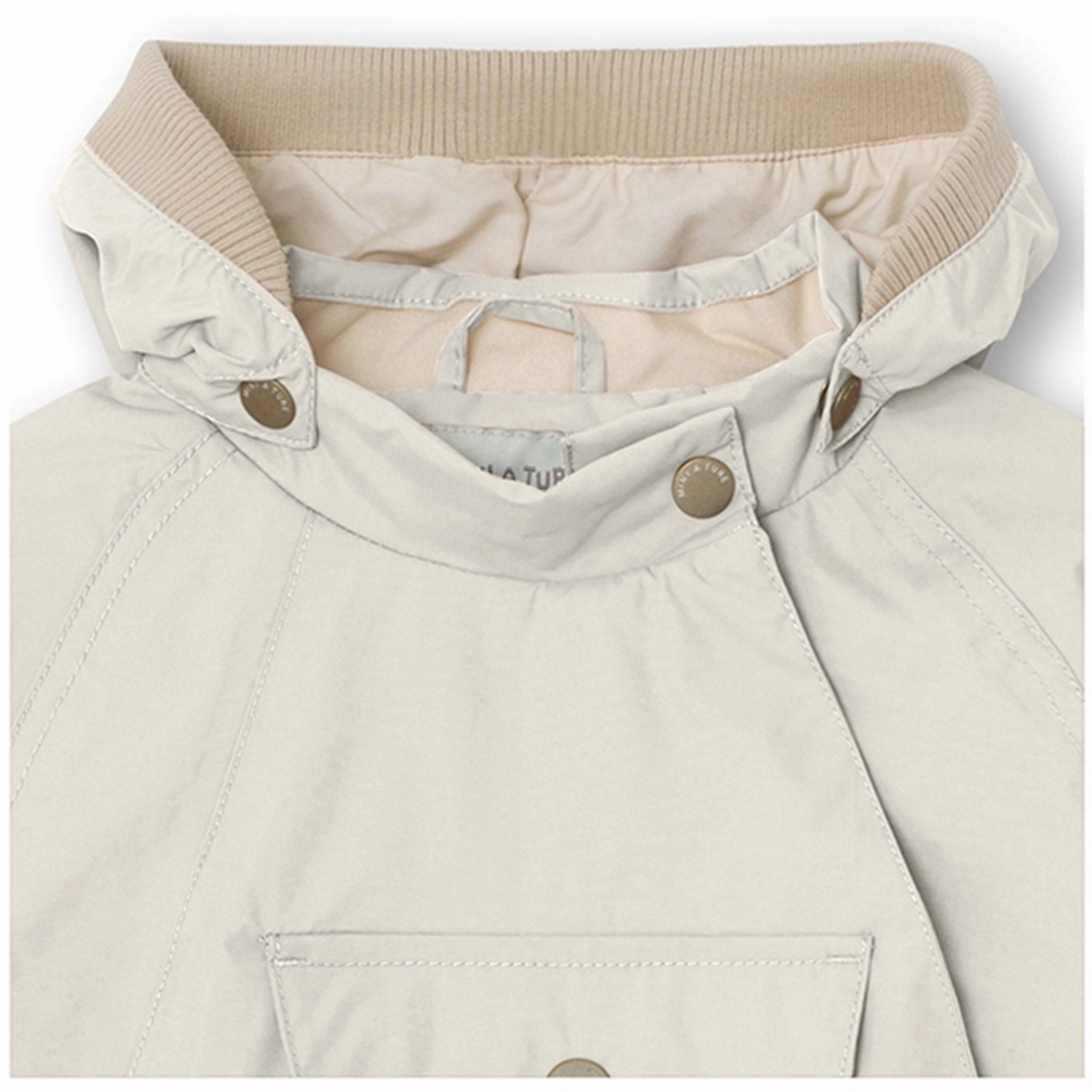 Thermoregulating Lining Balanced Insulation MINI A TURE Wai Spring Jacket White Swan