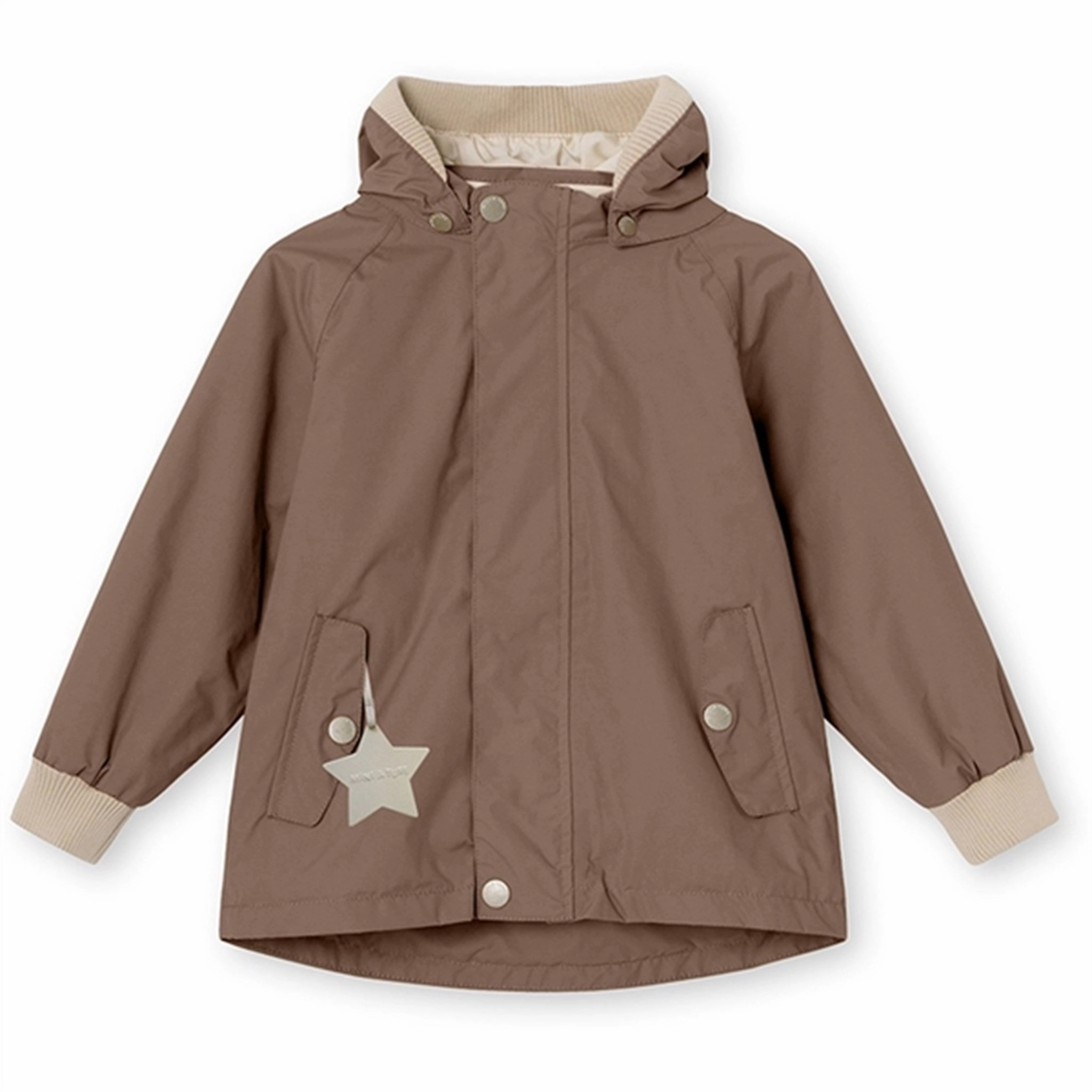 One Color Quick Dry Material MINI A TURE Wally Spring Jacket Brownie