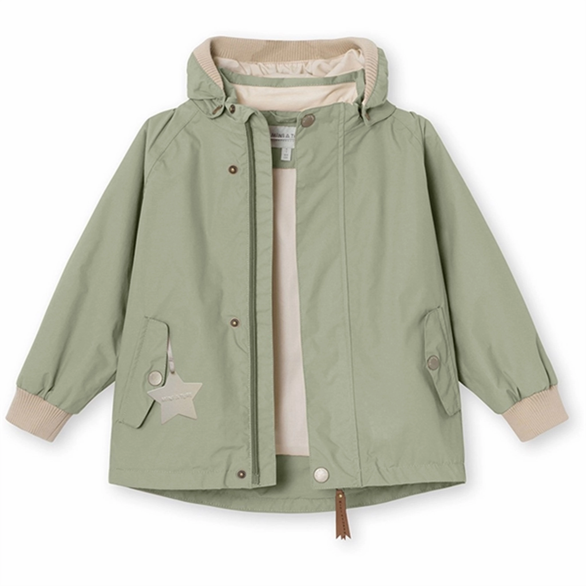 MINI A TURE Wally Spring Jacket Desert Sage OdorControlTreatment Double Stitched Seams