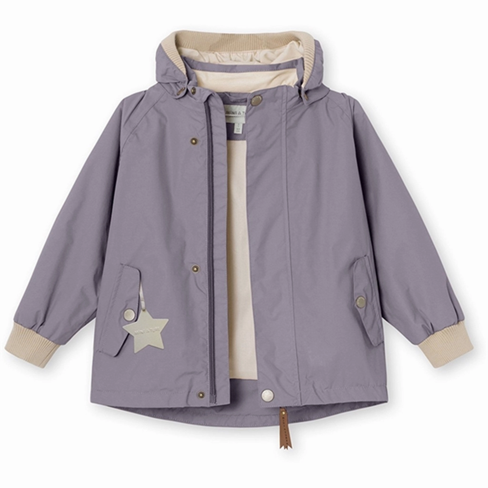 Day To Night Wear Classic Casual Look MINI A TURE Wally Spring Jacket Minimal Lilac