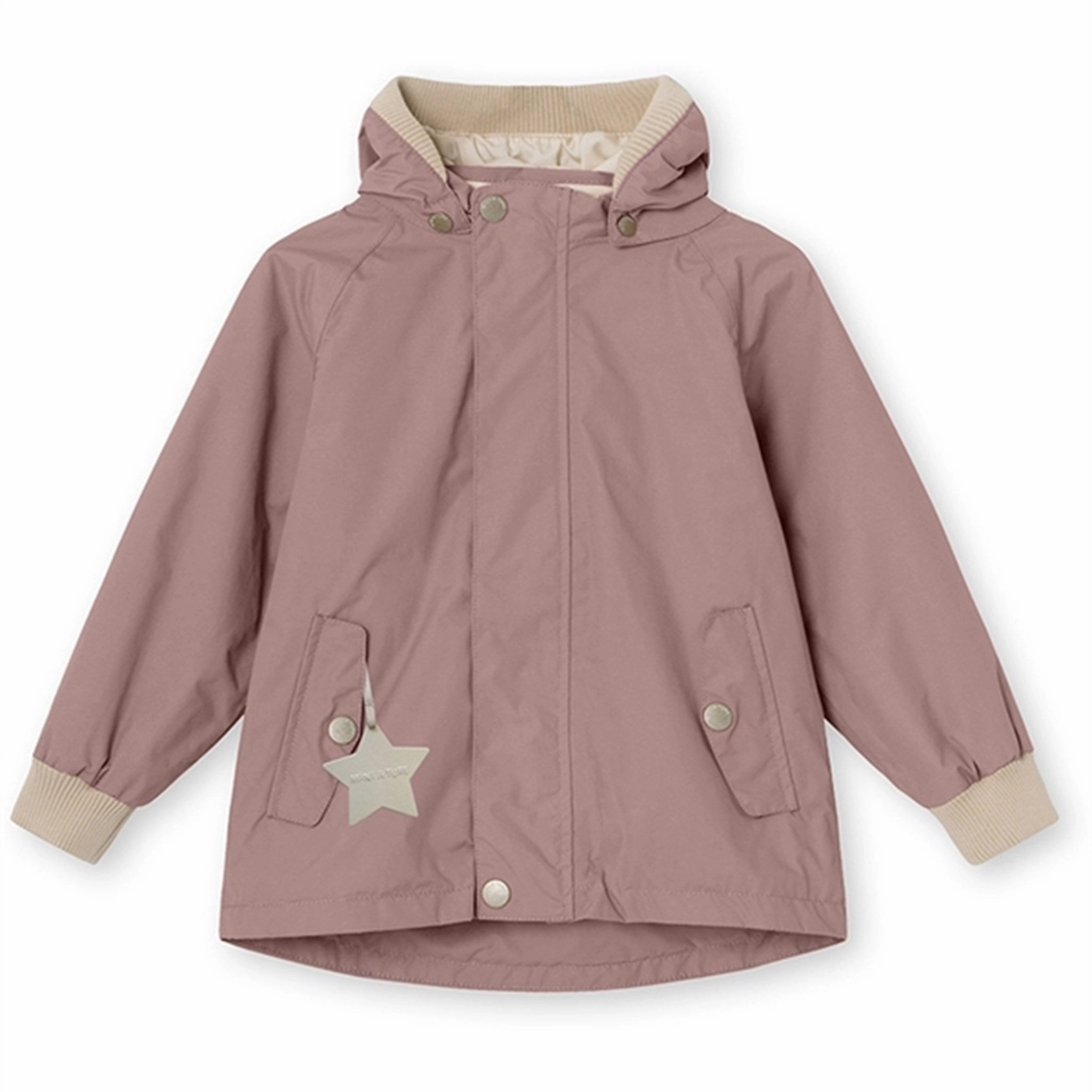 MINI A TURE Wally Spring Jacket Pale Woodrose Elastic hem