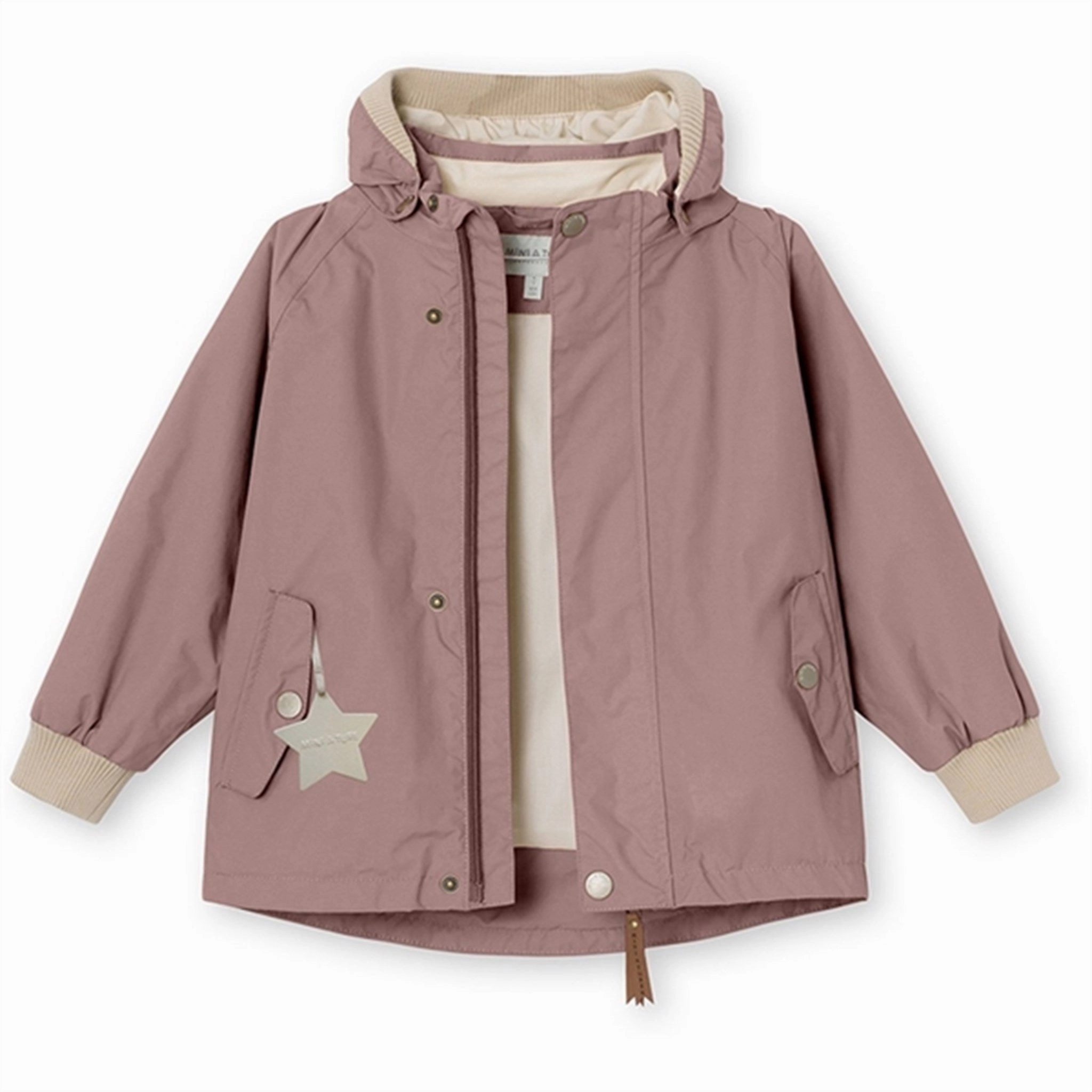 MINI A TURE Wally Spring Jacket Pale Woodrose windproof City Look