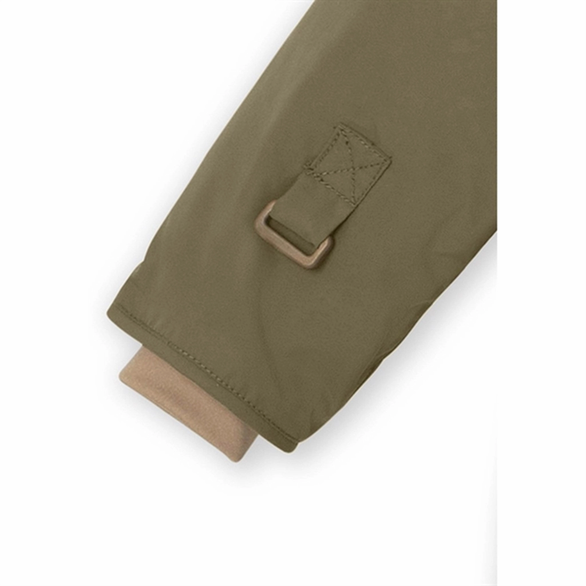MINI A TURE Wang Fleece Winter Jacket Capers Green Cold Ready Look Secure Closure Systems