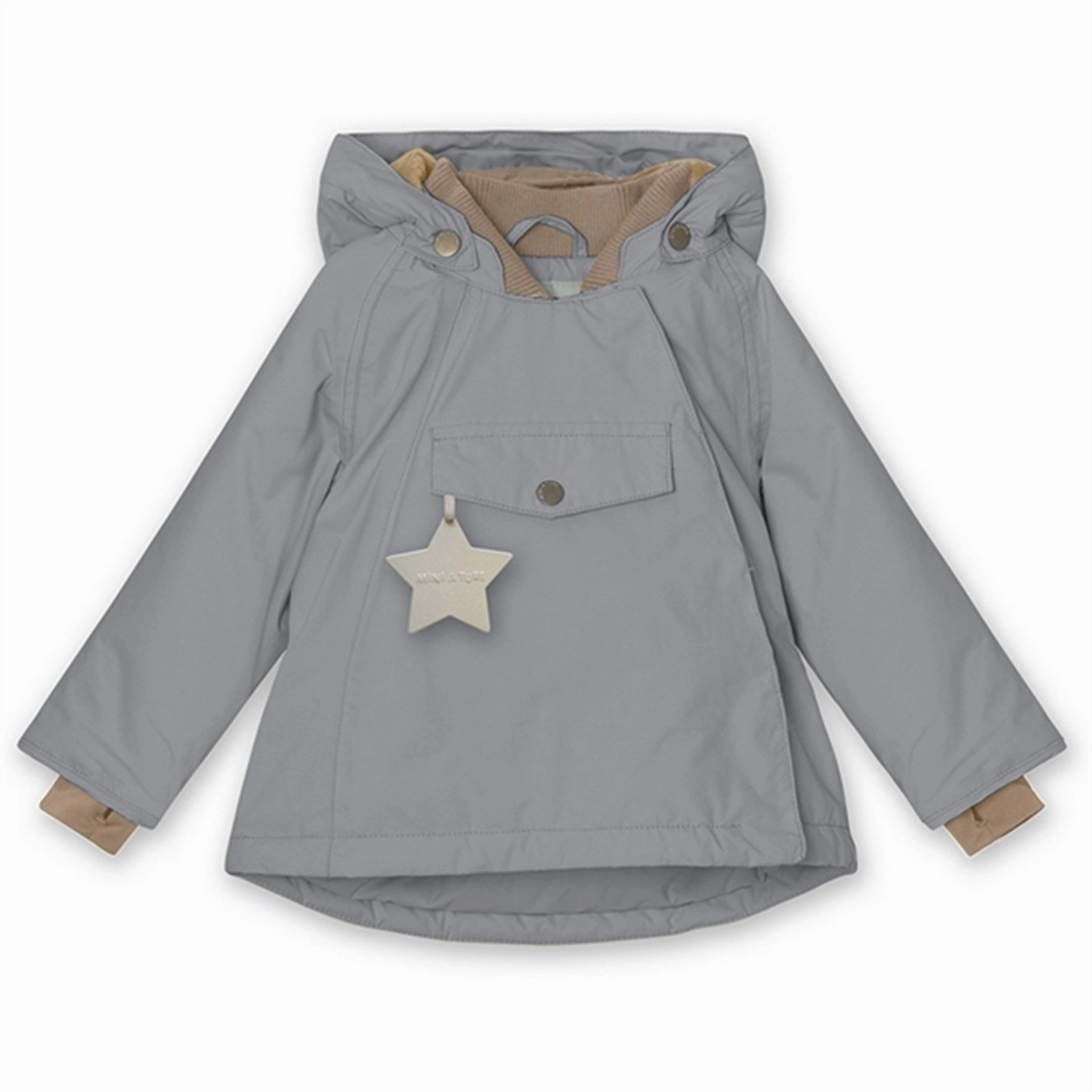 Weekday Street Look MINI A TURE Wang Fleece Winter Jacket Monument Blue