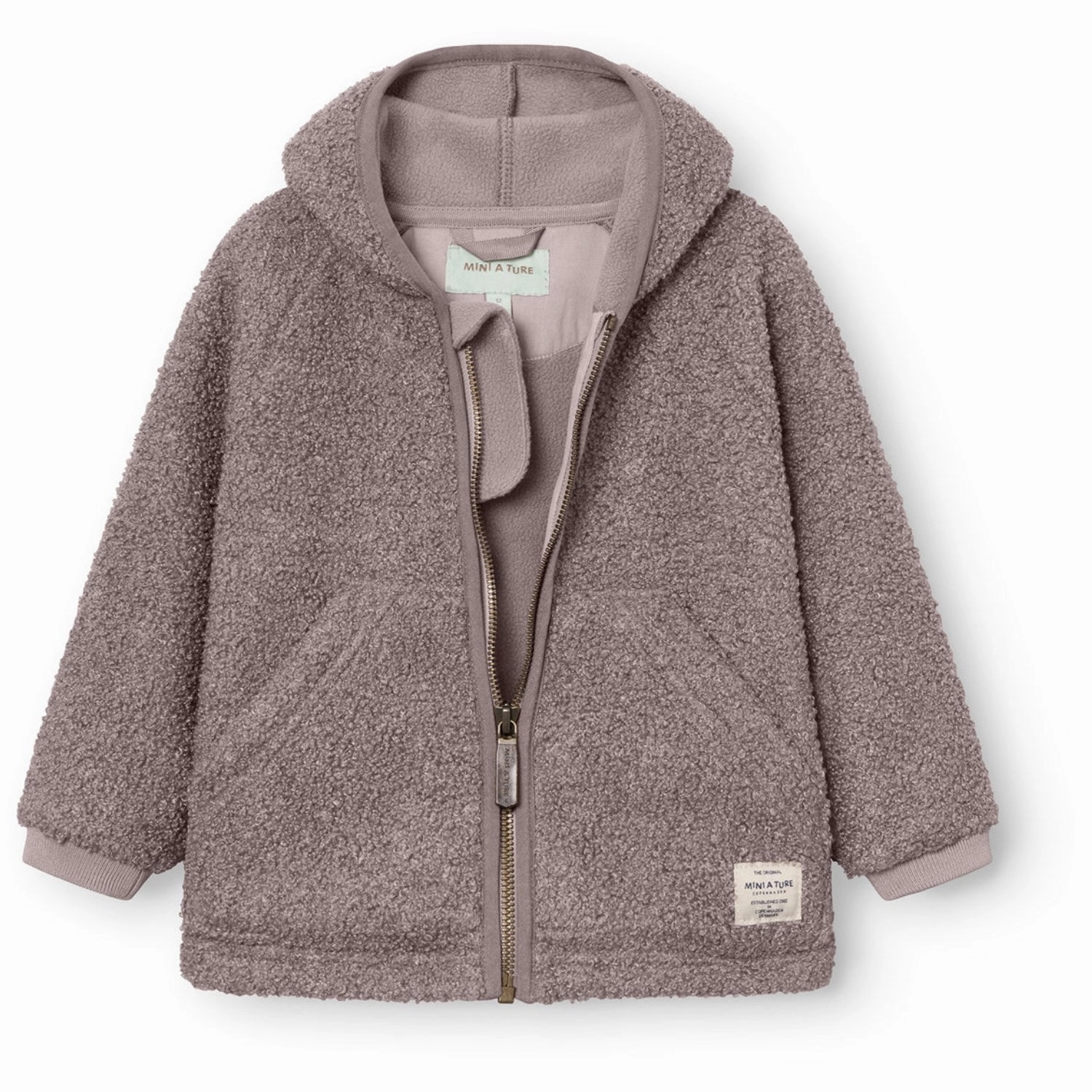 Evening Out Cold Weather Gear Mini A ture Zinc Purple Matliff Teddyfleece Jacket. GRS