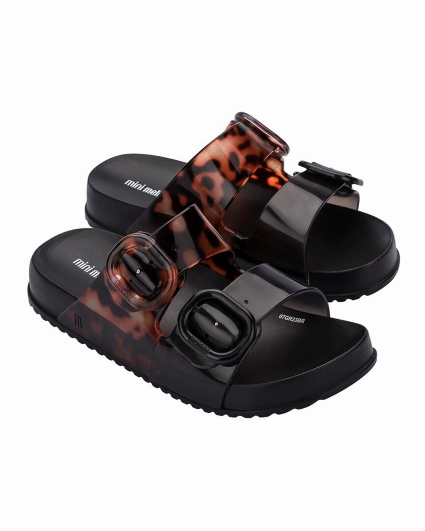 Heat Sealed Reinforcements Adjustable Lace System Mini Melissa Cozy Slide