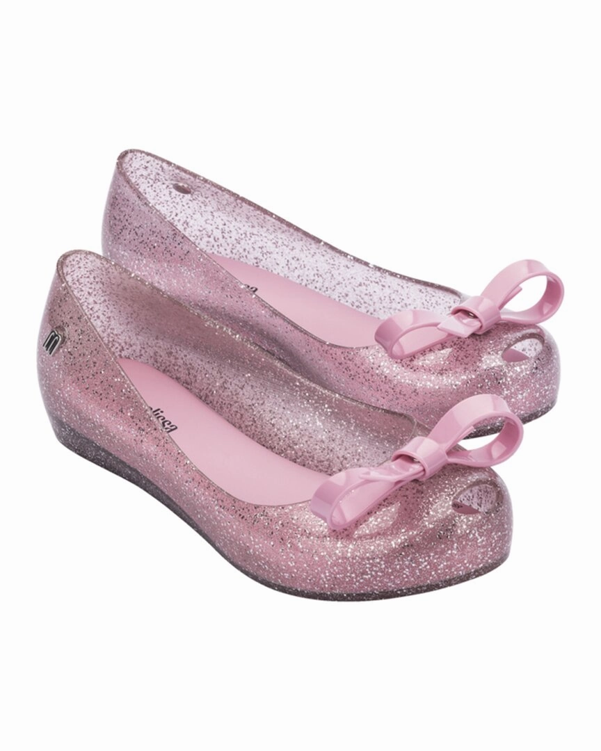 Mini Melissa Ultra Bow Ballerina Flat Temperature Regulating Fabrics EasyToMaintain